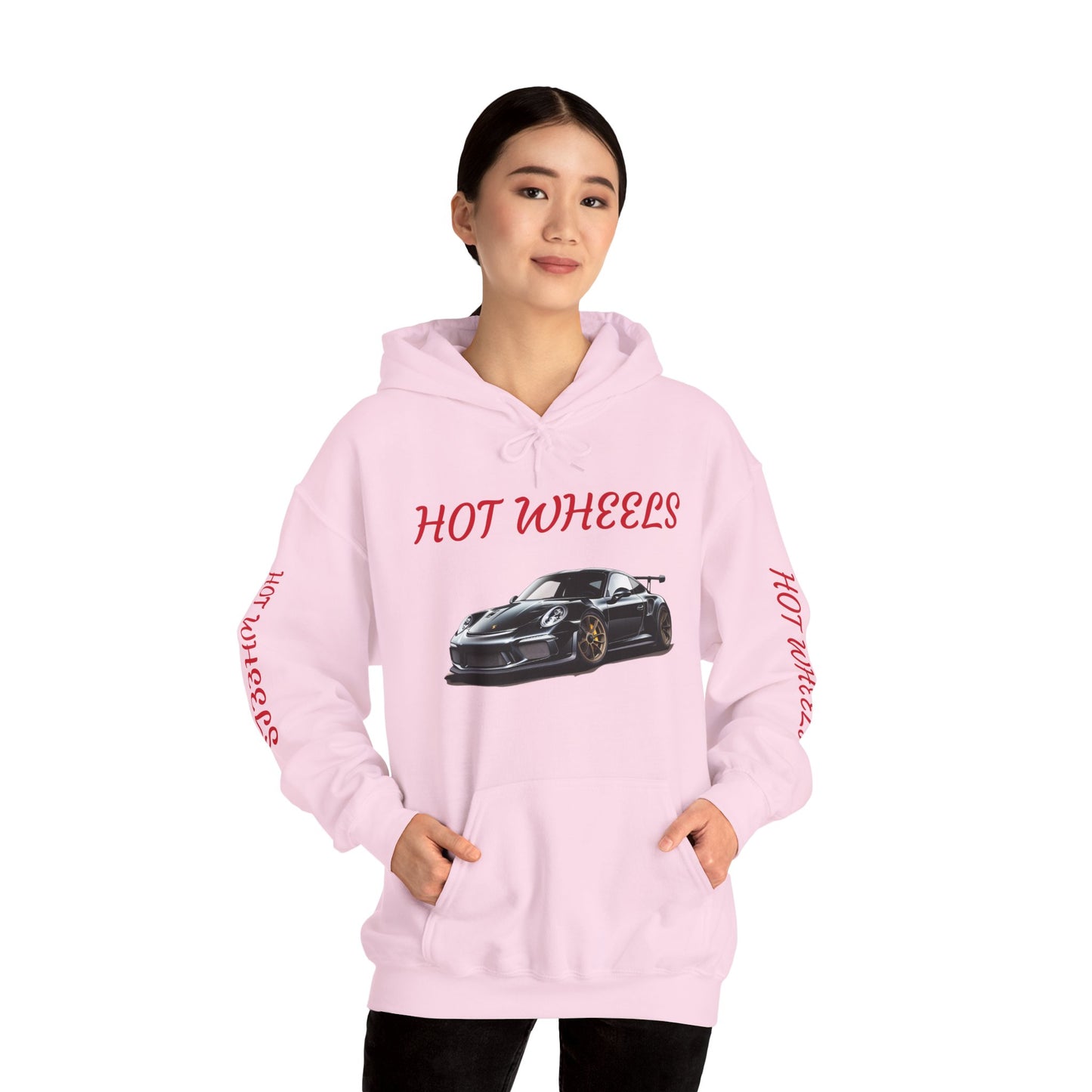 Princess Grace Hot Wheels Unisex Hooded Sweatshirt Passion for Cars and Racing Enthusiasts