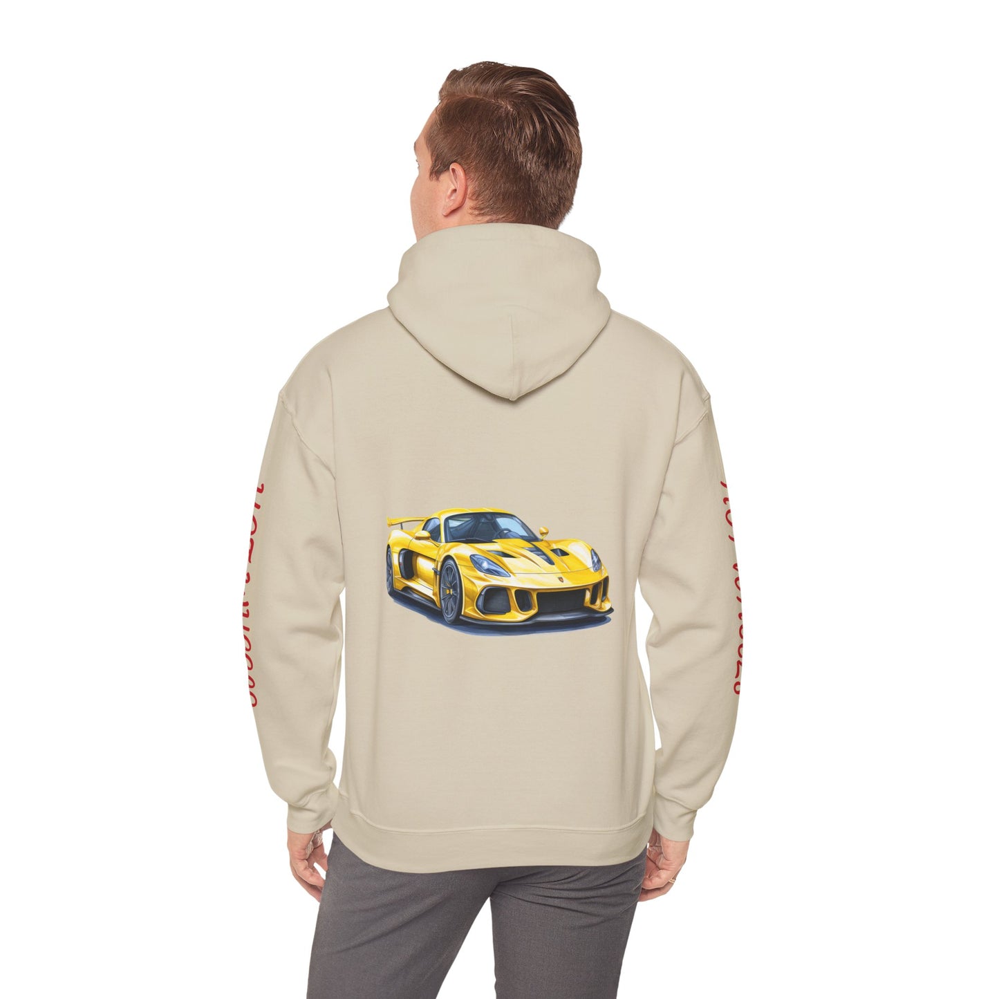 Princess Grace Hot Wheels Unisex Hoodie Cool Automotive Sweatshirt for Car Enthusiasts