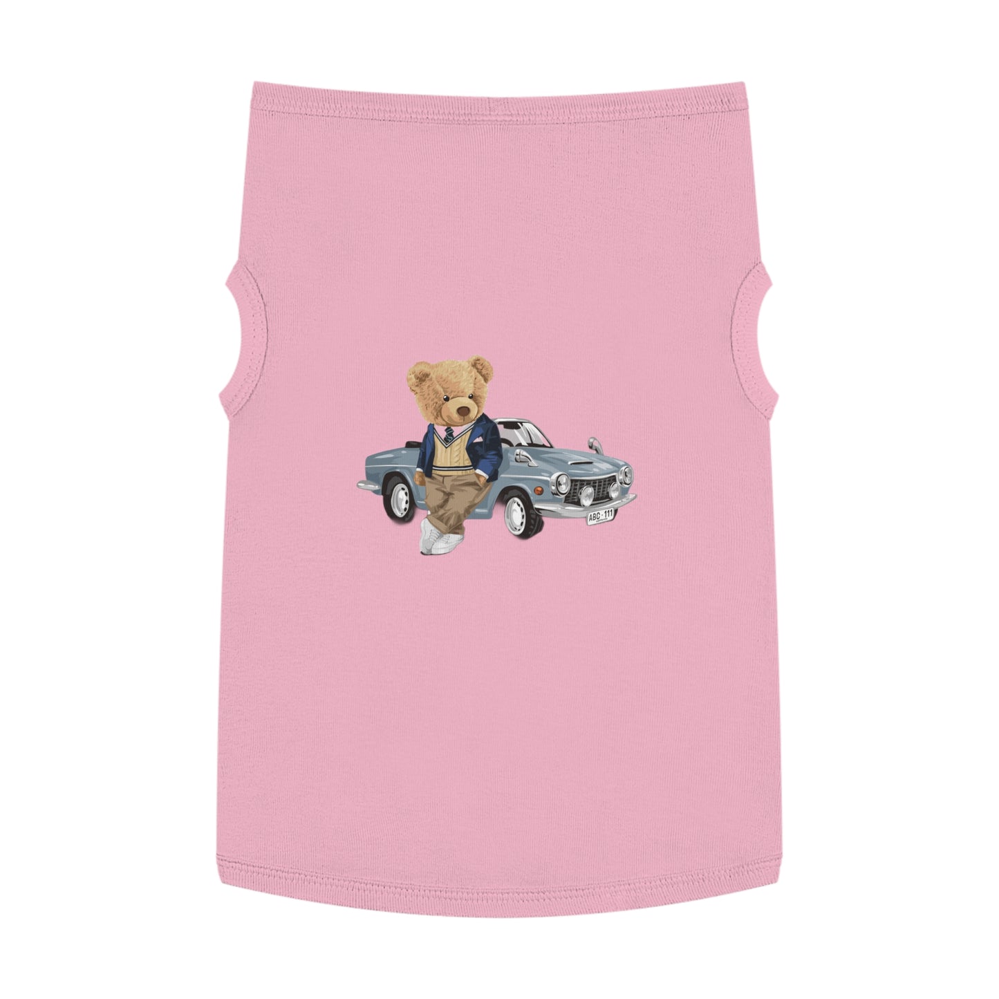 Princess Grace CUTE Cool Vintage Bear Pet Tank Top Cute Dog Apparel for Retro Vibes