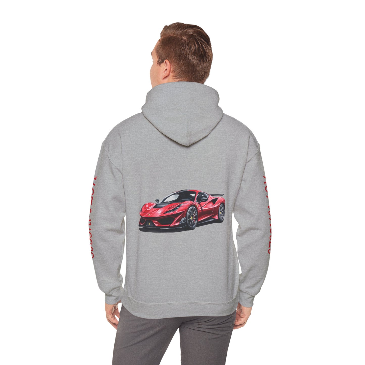 Princess Grace Hot Wheels Unisex Heavy Blend Hooded Sweatshirt Perfect for Car Enthusiasts and Collectors