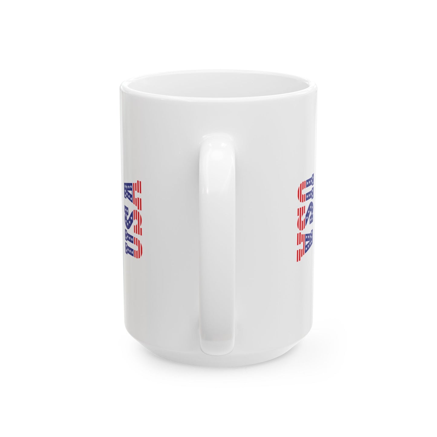 Princess Grace Patriotic Eagle Ceramic Mug 11oz & 15oz, Perfect for Independence Day