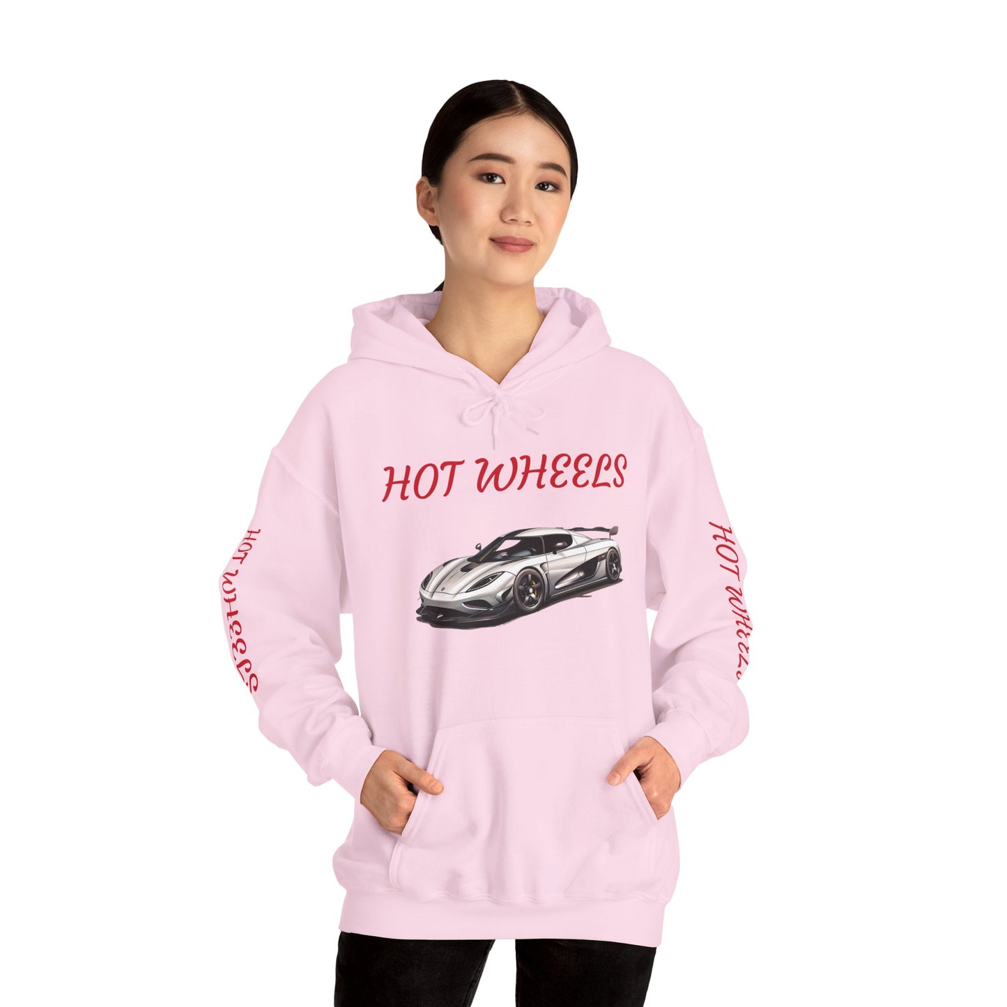 Princess Grace Hot Wheels Car Sweatshirt Unisex Heavy Blend Hoodie for Automotive Enthusiasts
