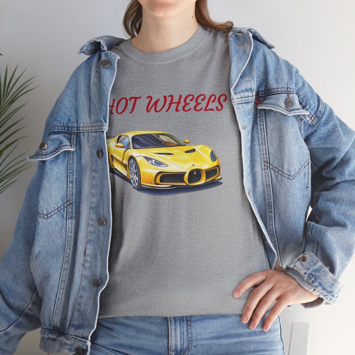 Princess Grace Hot Wheels Unisex Heavy Cotton Tee Perfect Gift for Car Enthusiasts