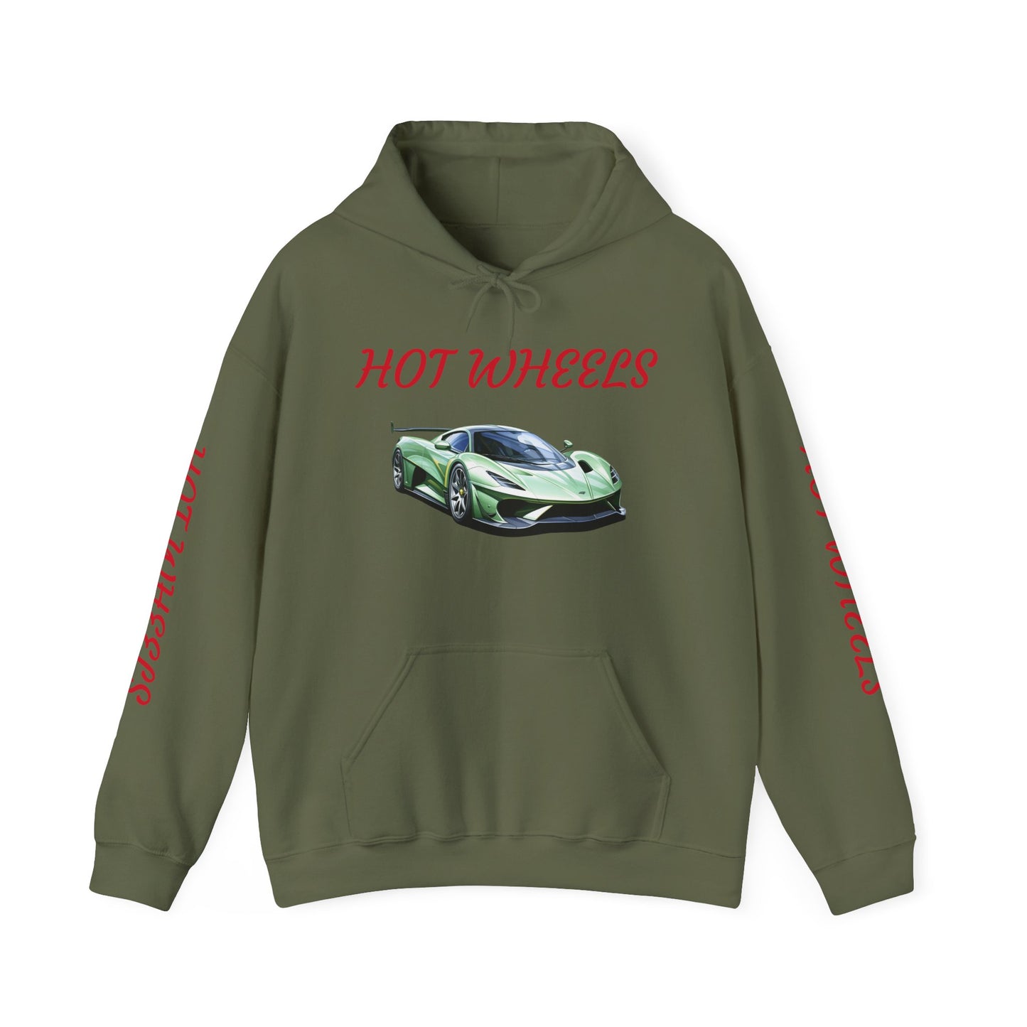 Princess Grace Hot Wheels Unisex Hooded Sweatshirt Sports Car Lovers Collection