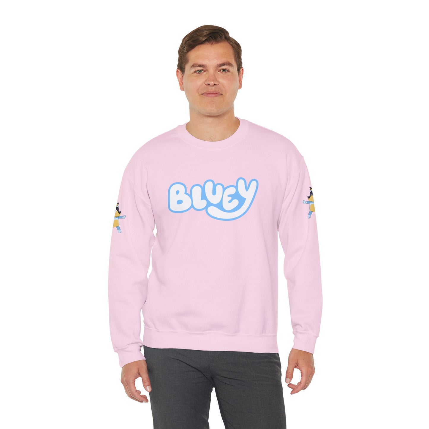Princess Grace Bluey Crewneck Sweatshirt Cozy Unisex Pullover for Kids & Adults