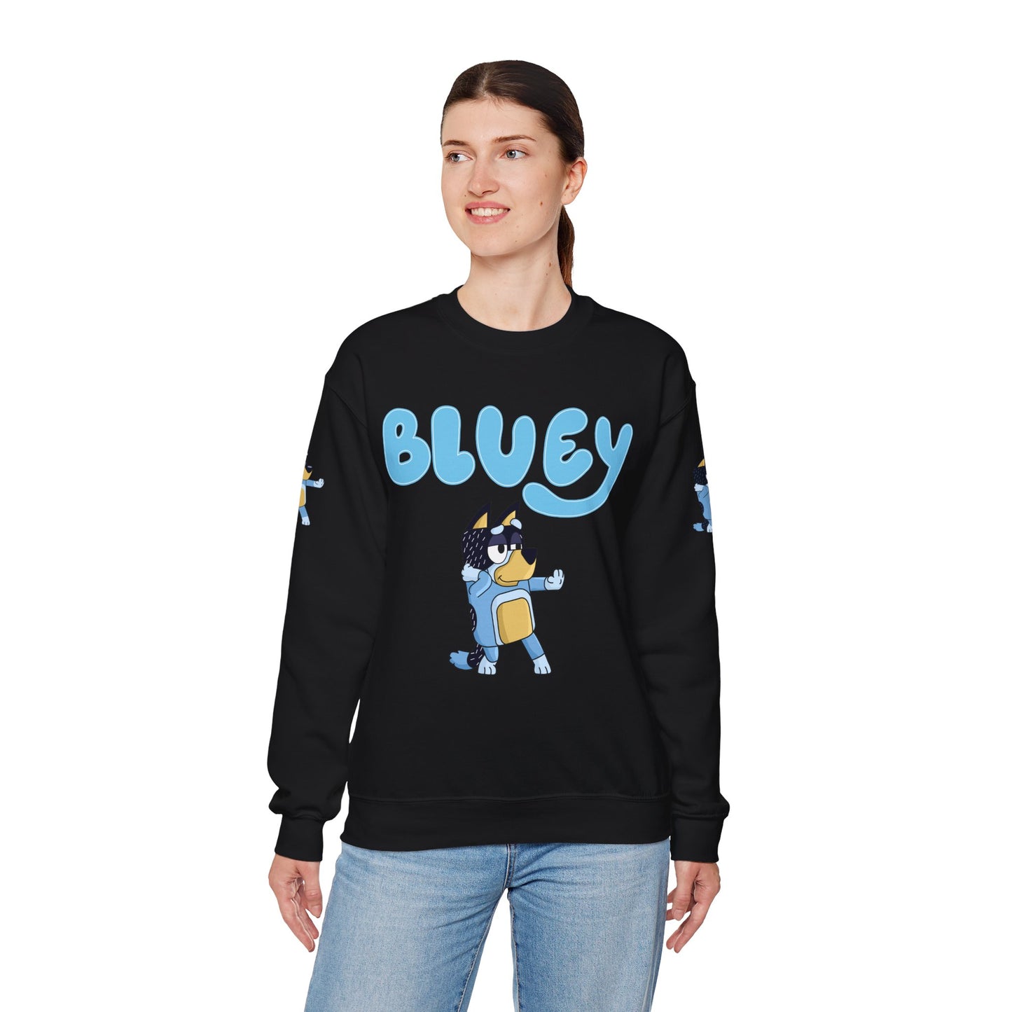 Princess Grace Bluey Character Unisex Crewneck Sweatshirt Cozy and Fun