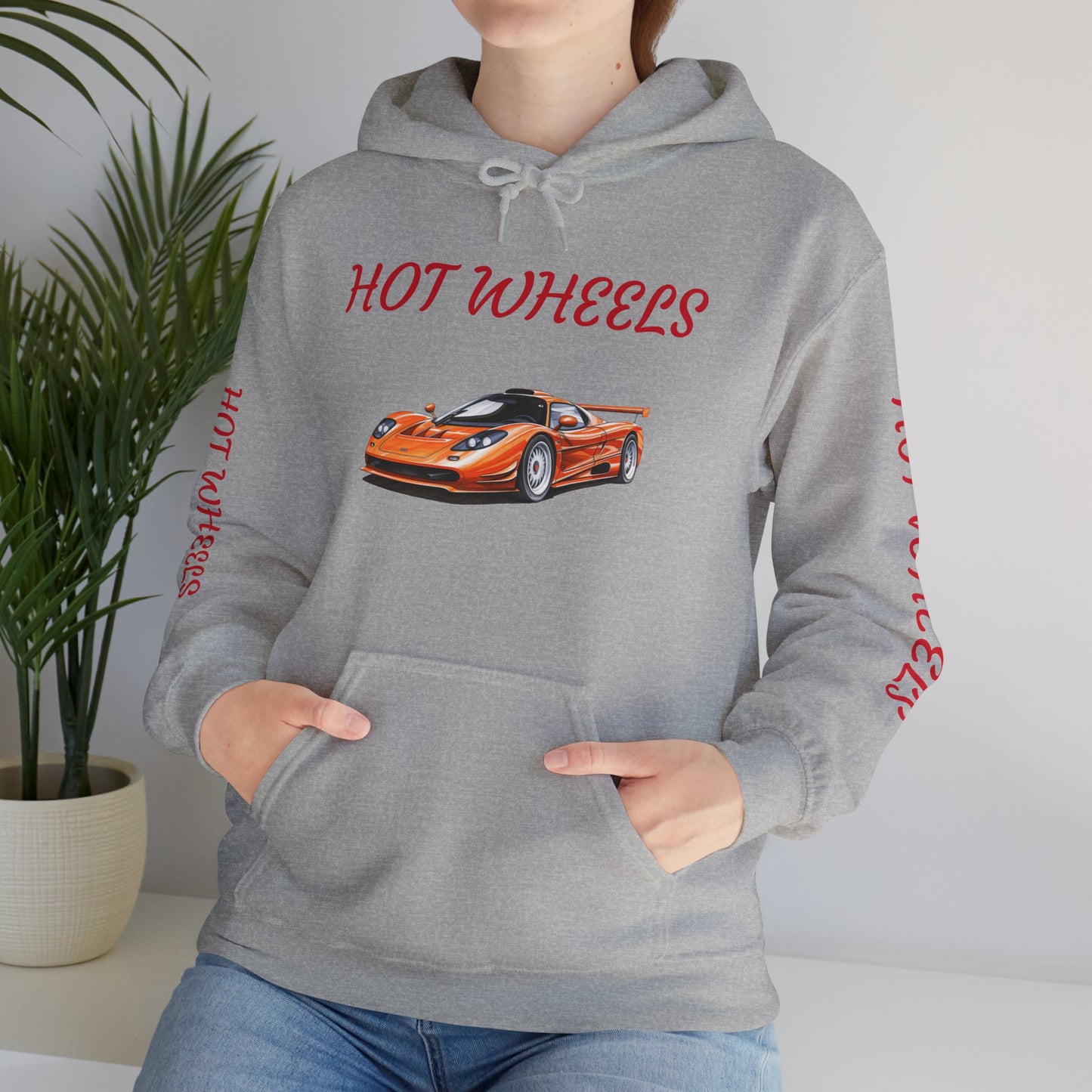 Princess Grace Hot Wheels Unisex Heavy Blend Hooded Sweatshirt Vintage Car Design