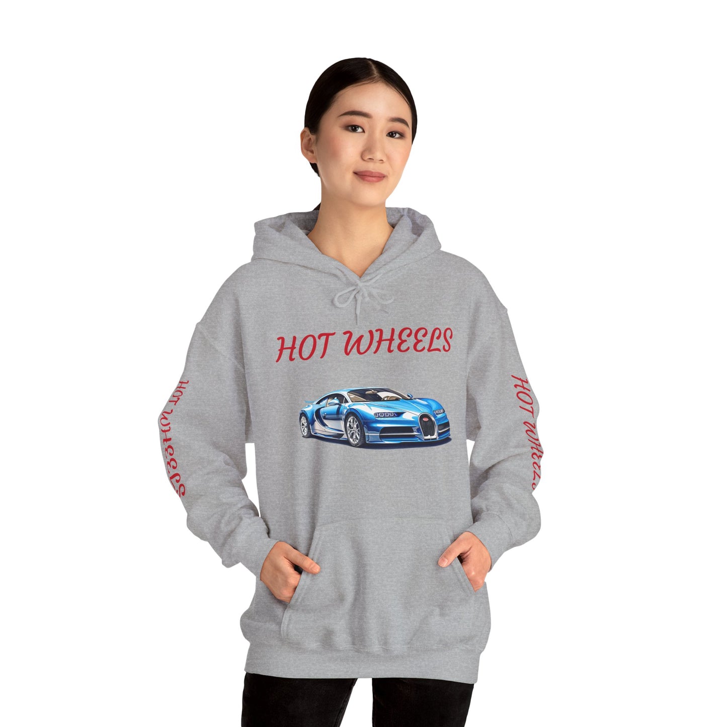 Princess Grace Hot Wheels Unisex Hoodie Cool Car Design Perfect for Automotive Enthusiasts