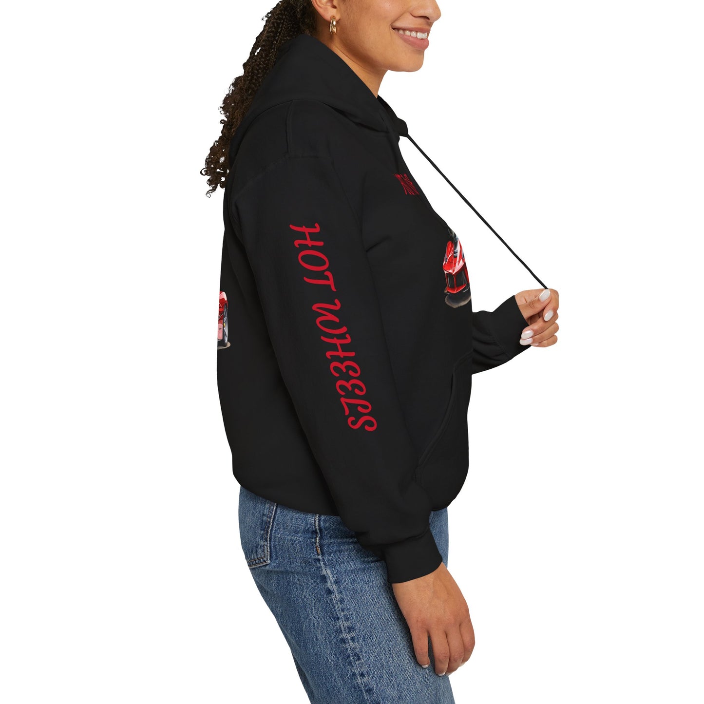 Princess Grace Hot Wheels Unisex Heavy Blend Hooded Sweatshirt Car Lover's Apparel