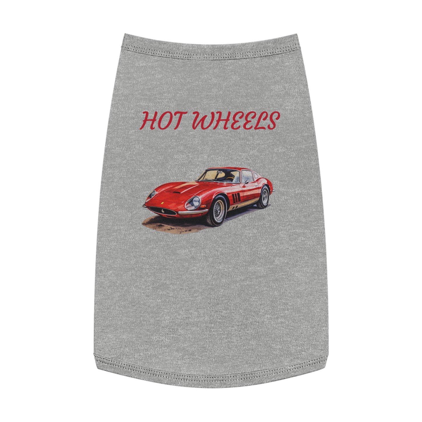 Princess Grace Hot Wheels Stylish Pet Tank Top Design for Trendy Furry Friends