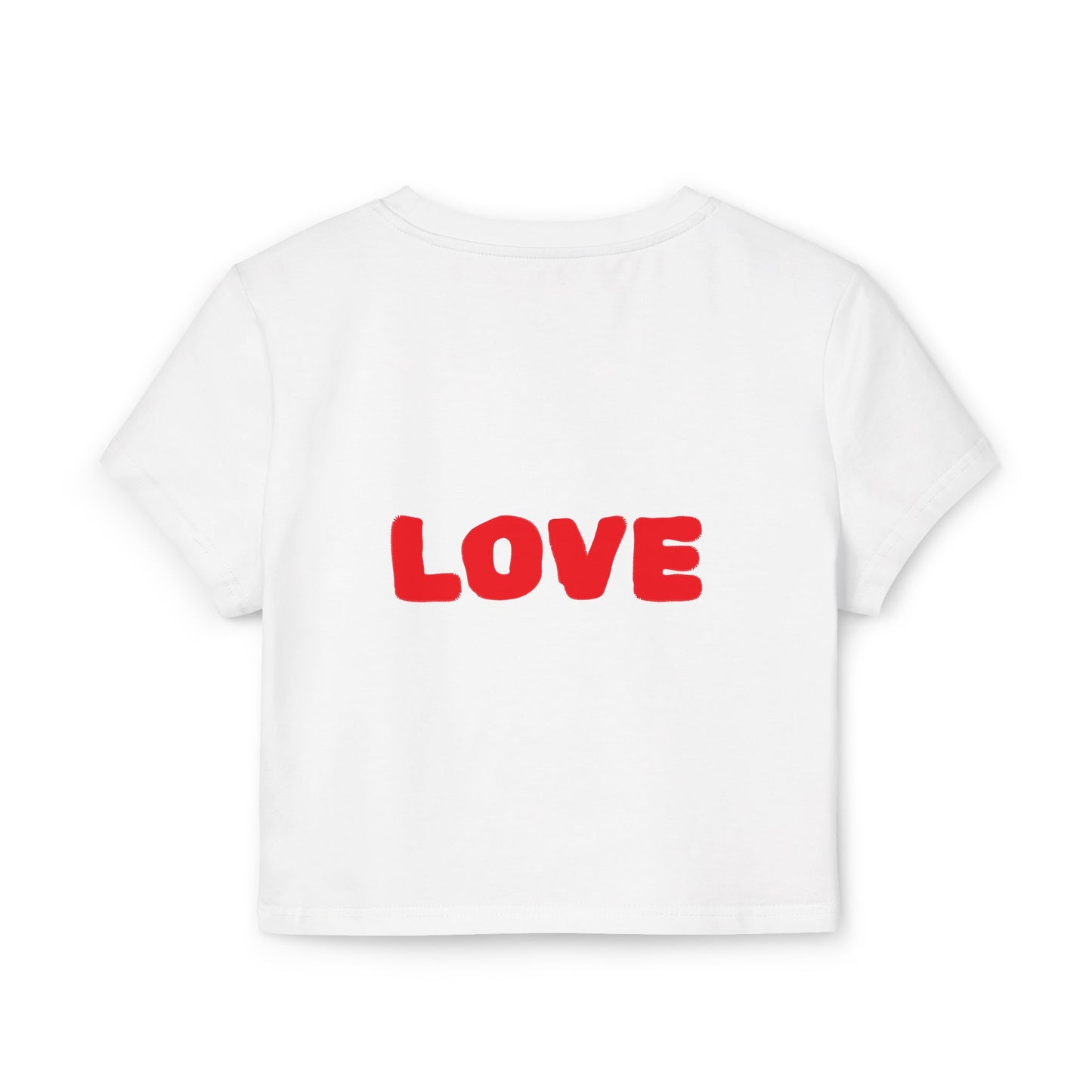 Princess Grace Cute Dachshund Love Graphic Baby Tee for Women