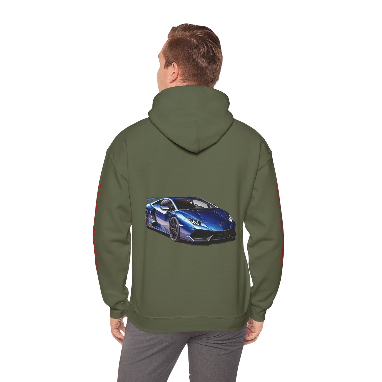 Princess Grace Hot Wheels Unisex Heavy Blend Hoodie Cool Car Graphic Sweatshirt for Auto Enthusiasts