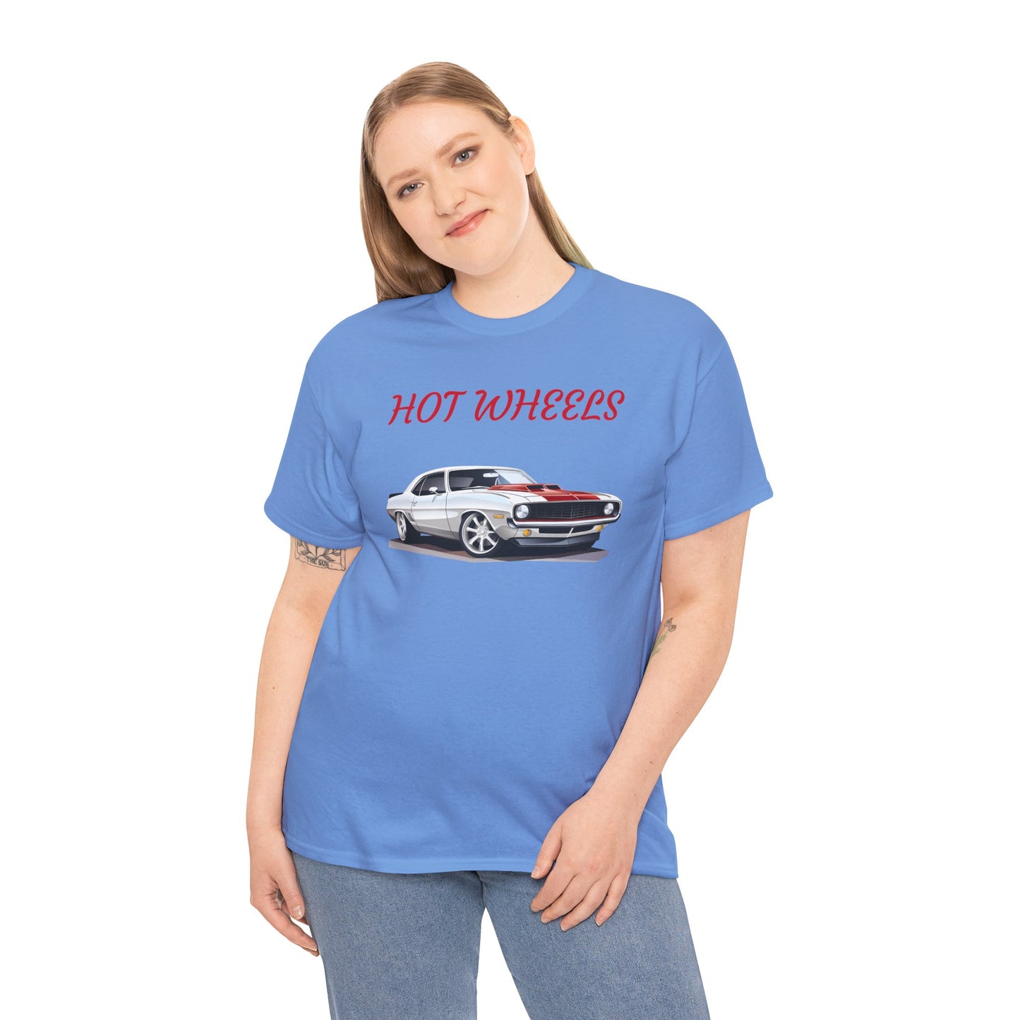 Princess Grace Hot Wheels Unisex Heavy Cotton Tee Classic Car Enthusiast Shirt