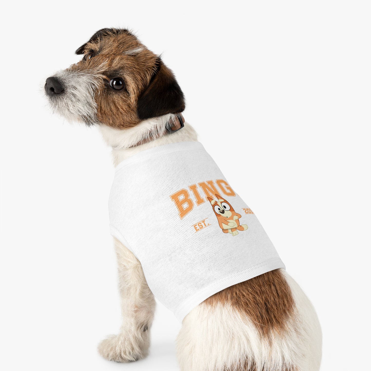 Princess Grace BLUEY Cute Pet Tank Top Bingo Design for Dogs Perfect Summer Outfit