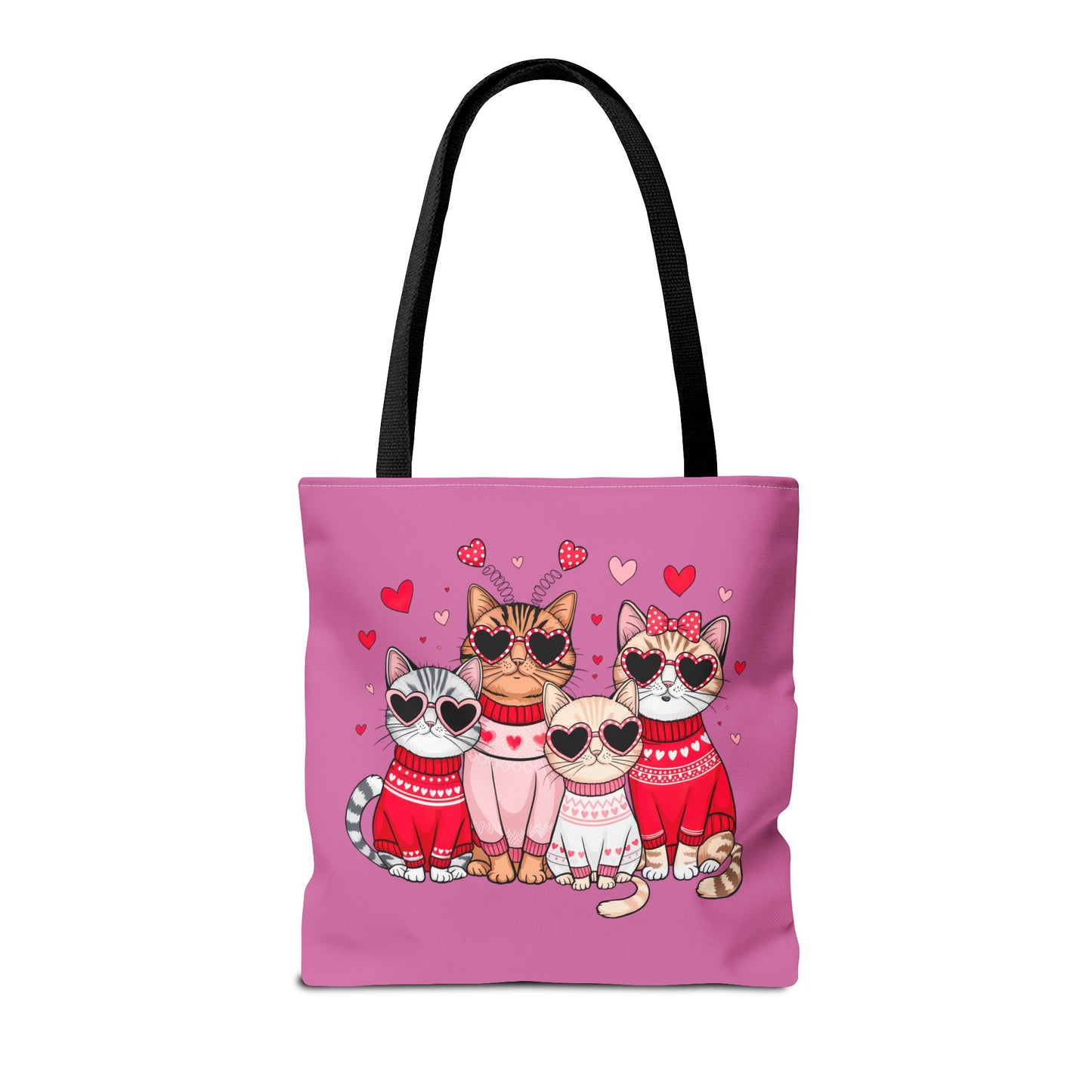 Princess Grace Cute Cat Lover Tote Bag Stylish Pet Themed Pink Bag for Animal Lovers