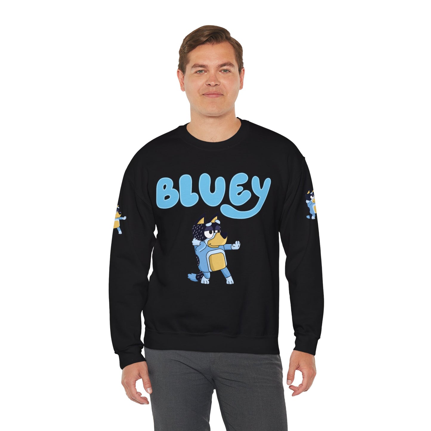 Princess Grace Bluey Character Unisex Crewneck Sweatshirt Cozy and Fun