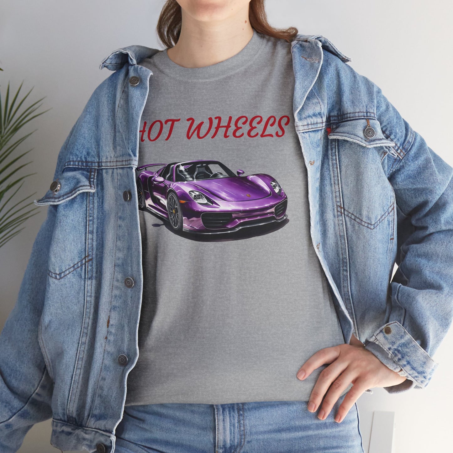 Princess Grace Hot Wheels Unisex Heavy Cotton Tee Perfect for Car Enthusiasts