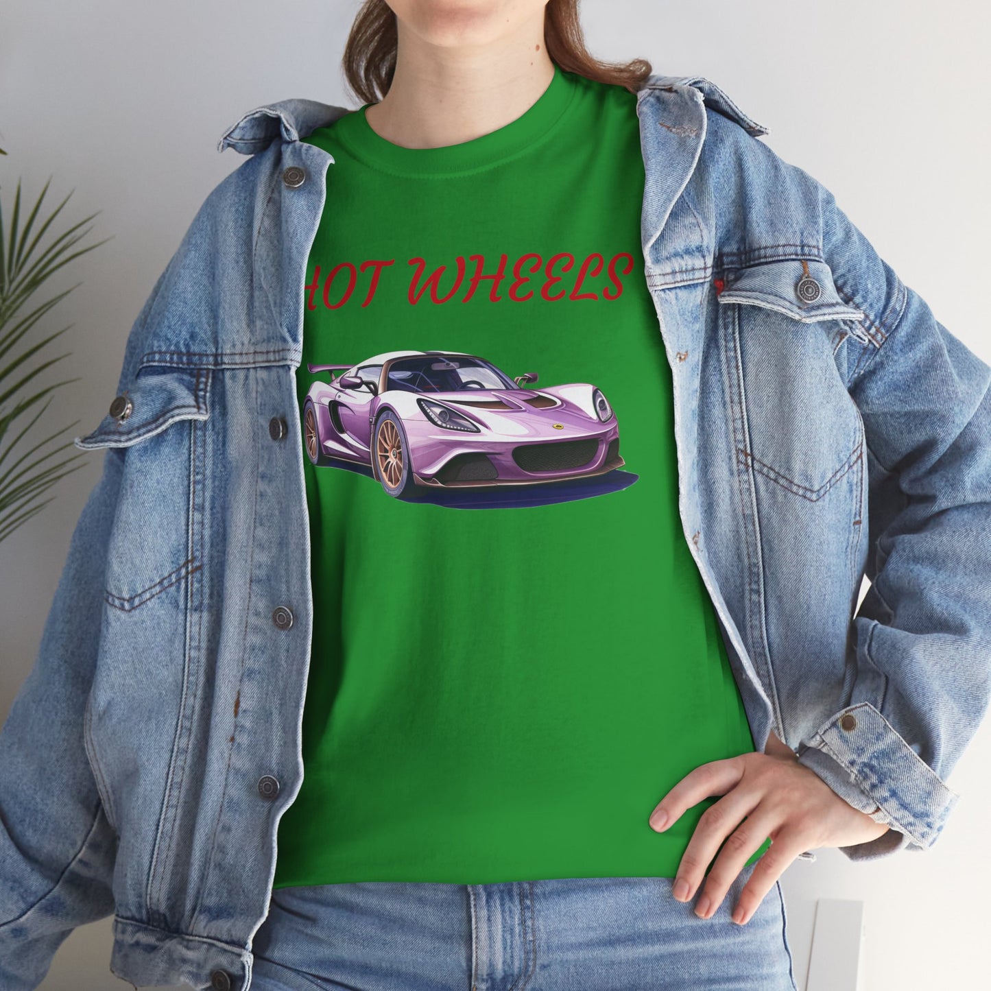 Princess Grace Hot Wheels Unisex Heavy Cotton Tee Perfect for Car Enthusiasts