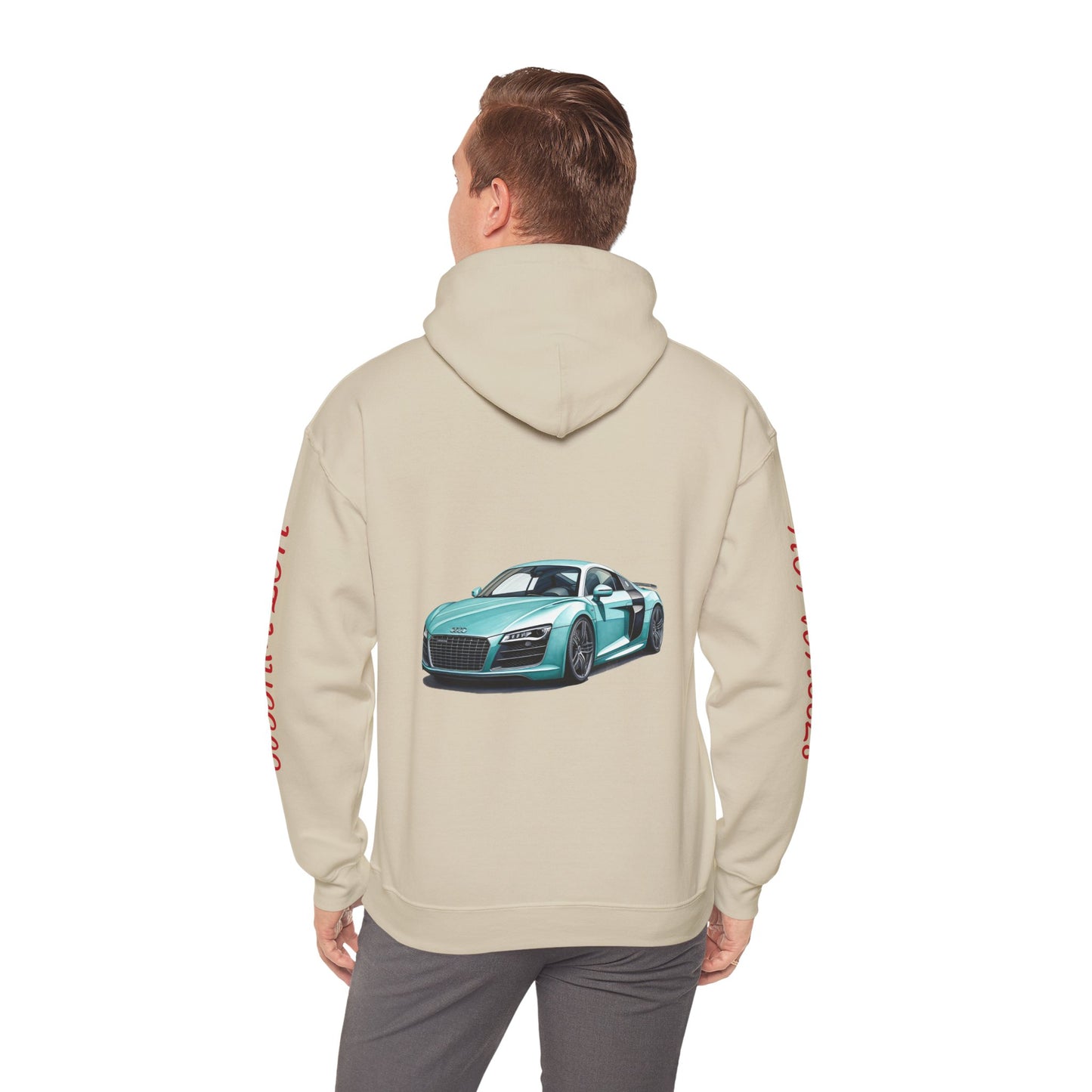 Princess Grace Hot Wheels Unisex Hooded Sweatshirt Car Enthusiast Apparel