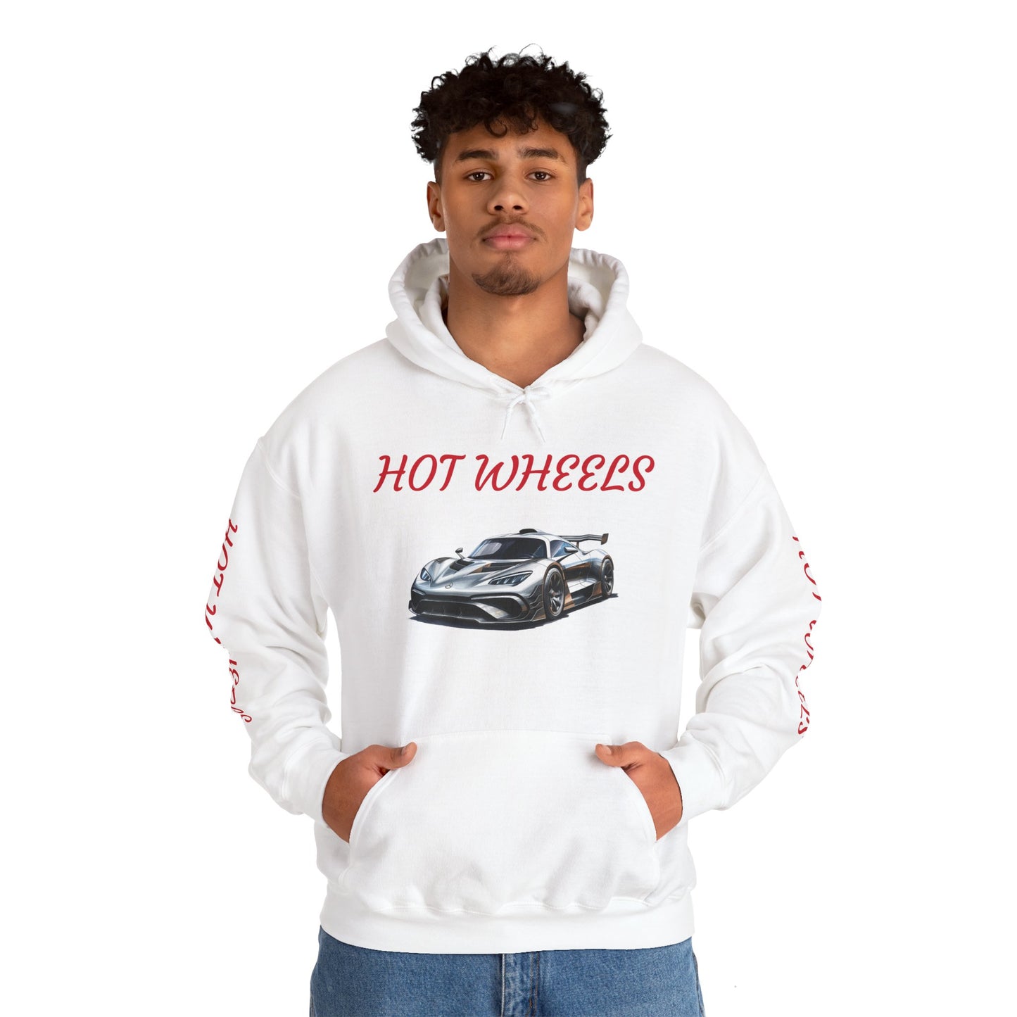 Princess Grace Hot Wheels Unisex Hooded Sweatshirt Racing Inspired Comfort for Car Enthusiasts
