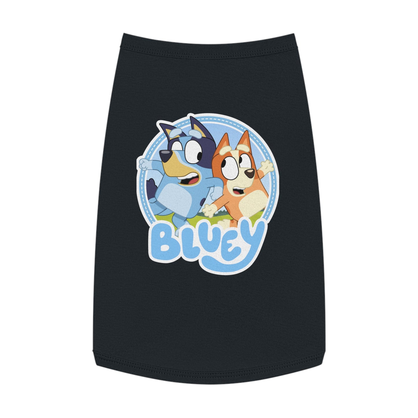 Princess Grace Bluey Pet Tank Top Cute & Comfortable Dog Apparel for Playful Pets