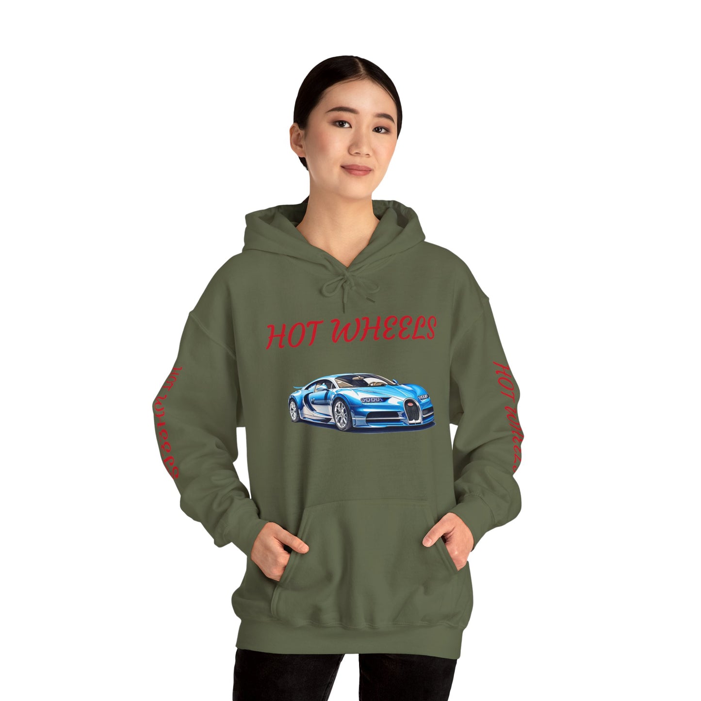 Princess Grace Hot Wheels Unisex Hoodie Cool Car Design Perfect for Automotive Enthusiasts