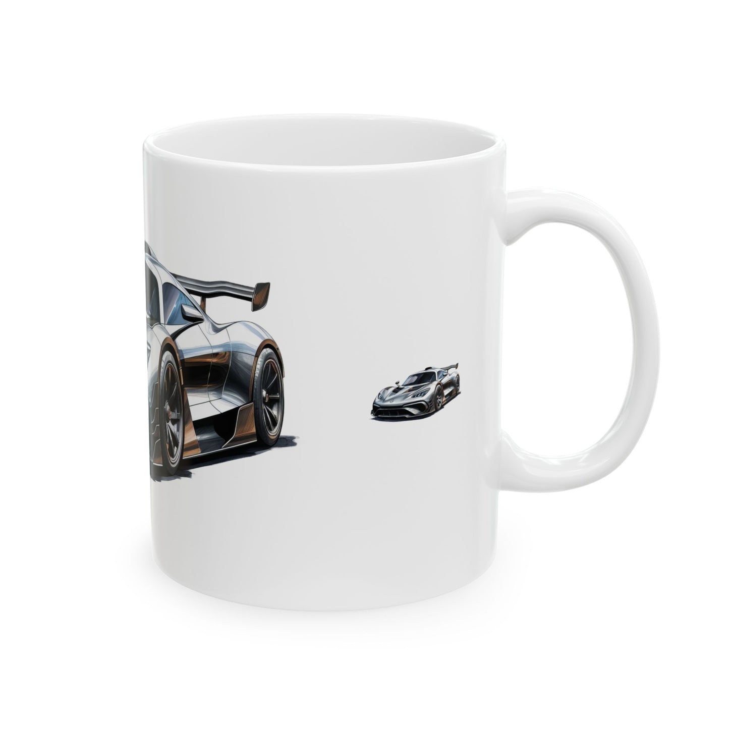 Princess Grace Racing Car Ceramic Mug Perfect Gift for Car Enthusiasts