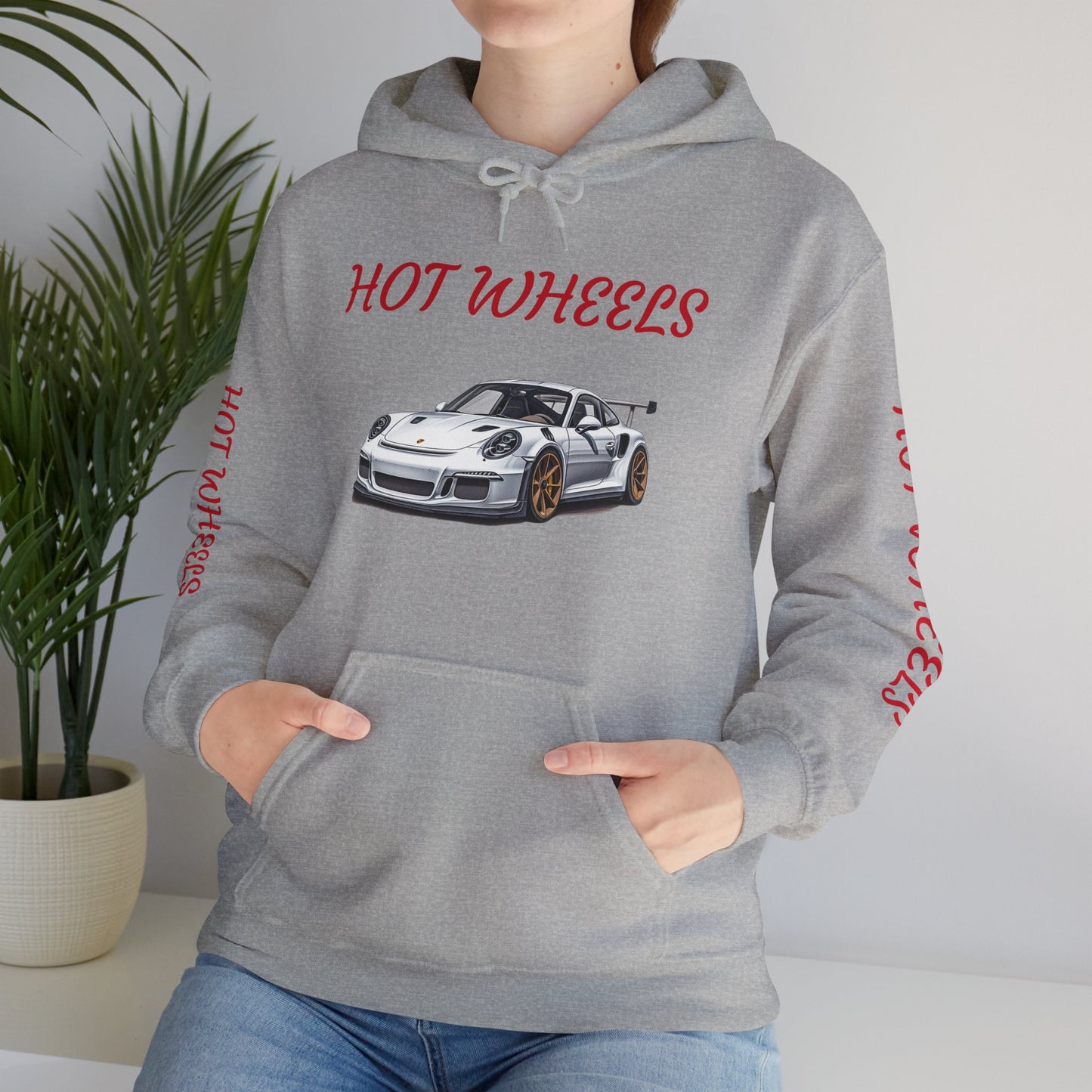 Princess Grace Hot Wheels Unisex Hooded Sweatshirt Car Lovers Apparel