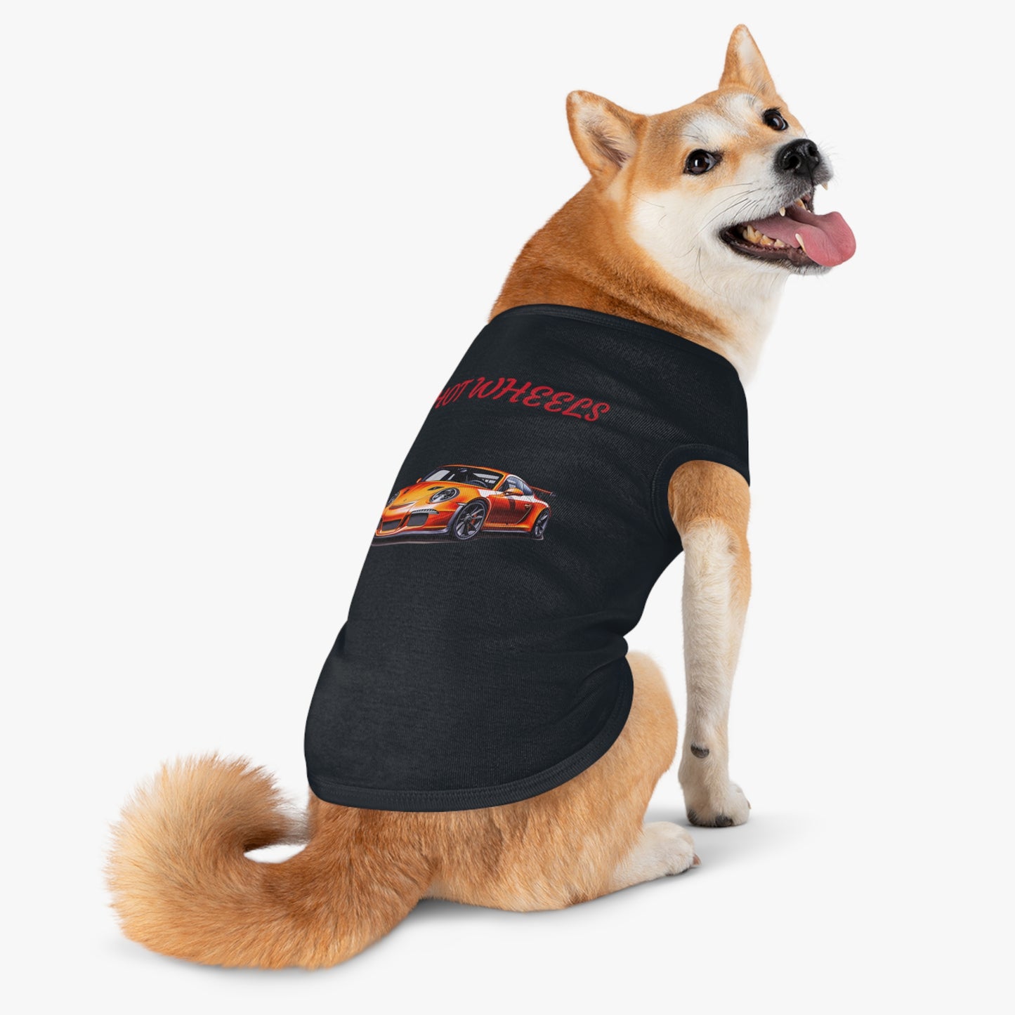Princess Grace Hot Wheels Cool Car Pet Tank Top Design for Stylish Pets