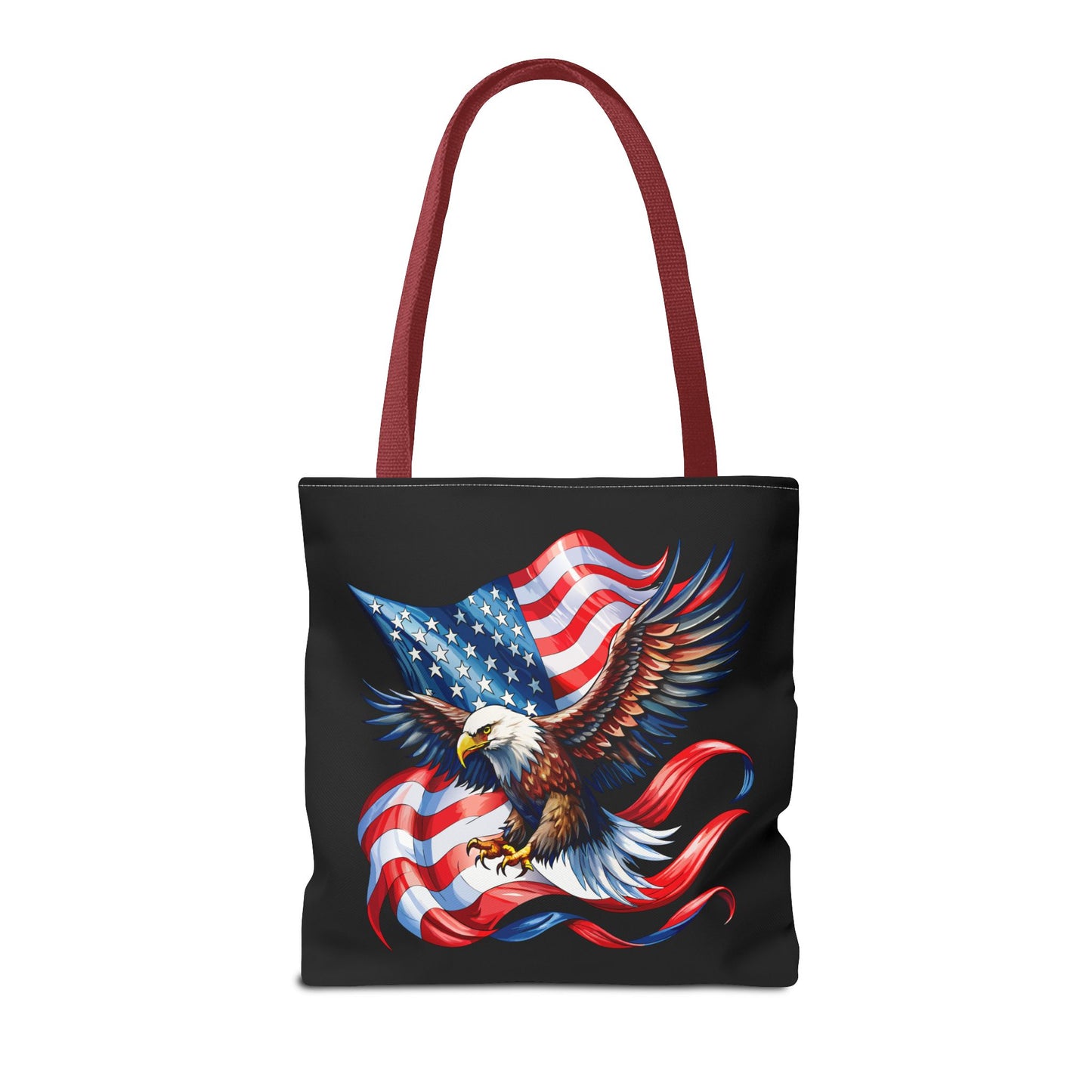 Princess Grace Patriotic Eagle Tote Bag Perfect for Fourth of July and Memorial Day