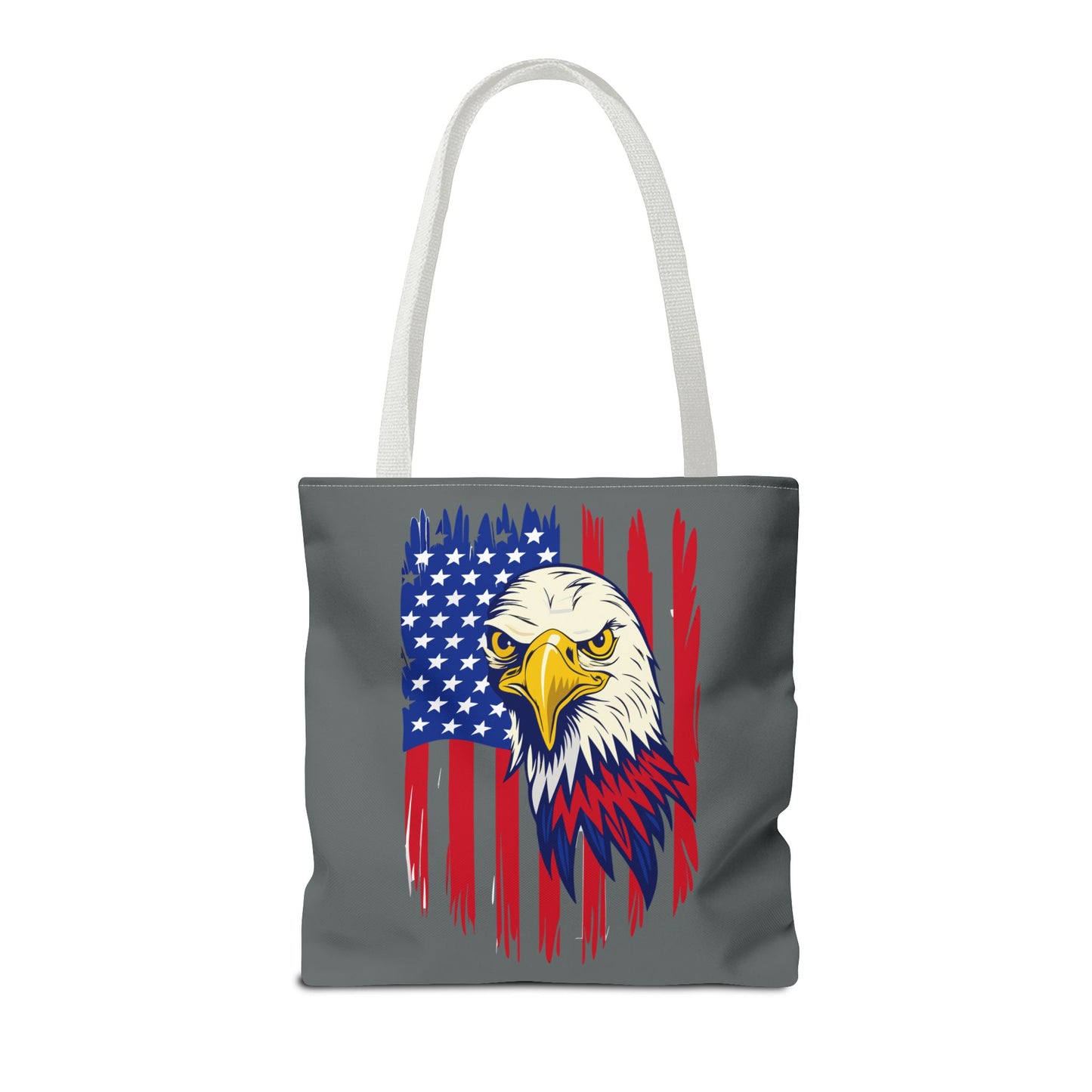 Princess Grace Patriotic Eagle Tote Bag American Flag Design