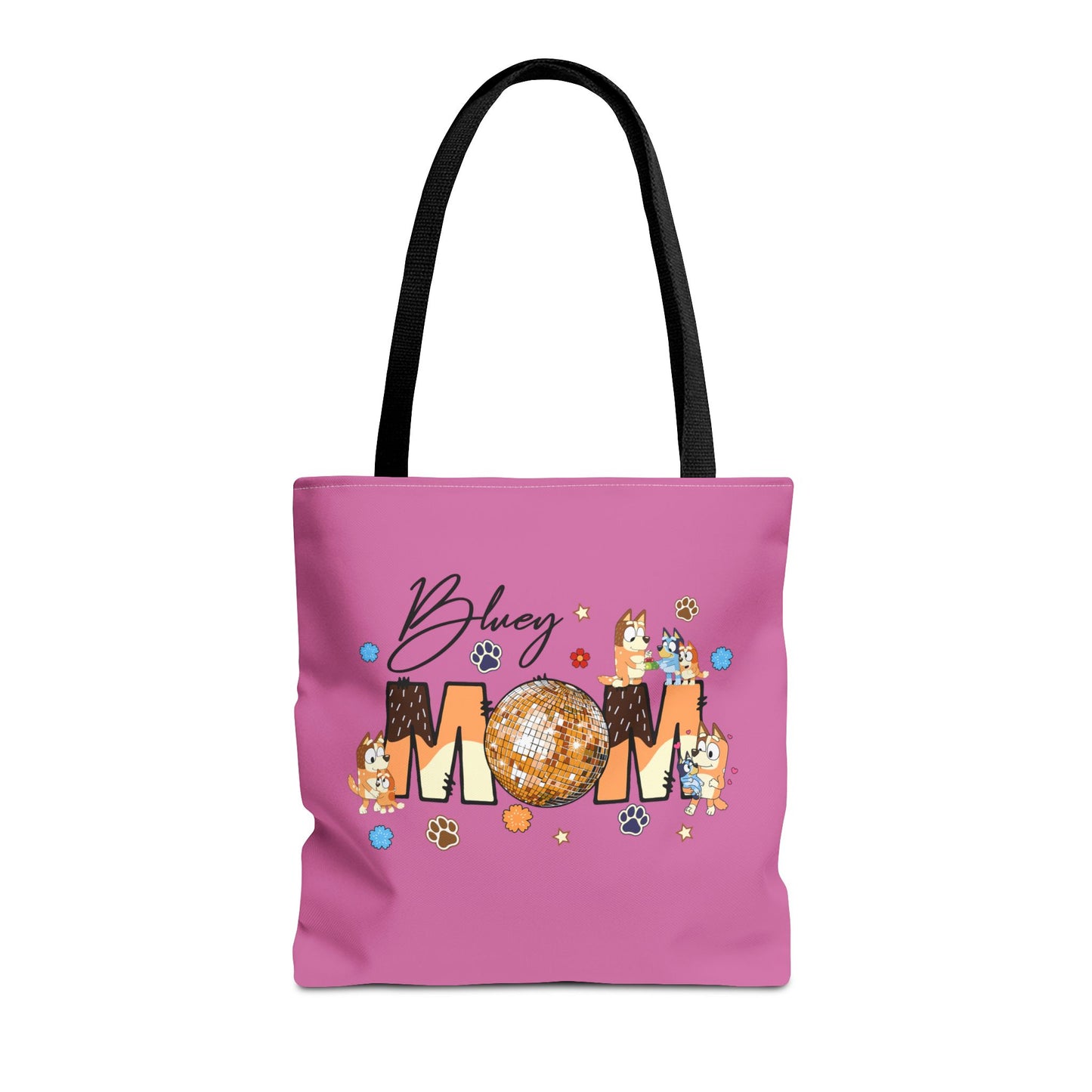 Princess Grace Bluey Mom Tote Bag ideal Gift for Dog Lovers