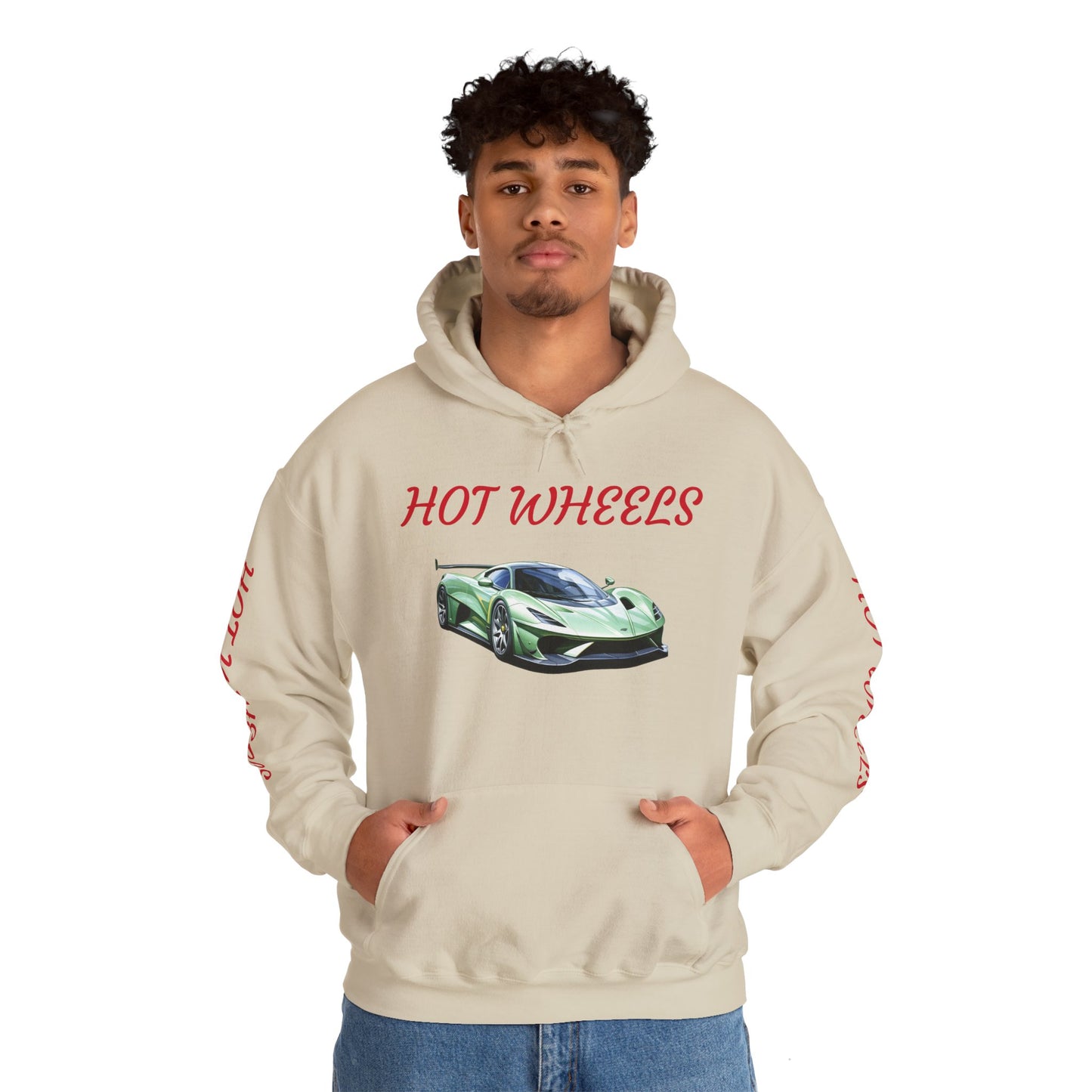 Princess Grace Hot Wheels Unisex Hooded Sweatshirt Sports Car Lovers Collection