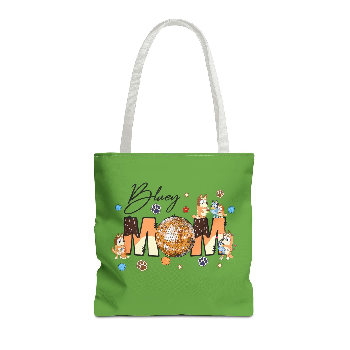 Princess Grace Bluey Mom Tote Bag Fun and Stylish for Dog Lovers
