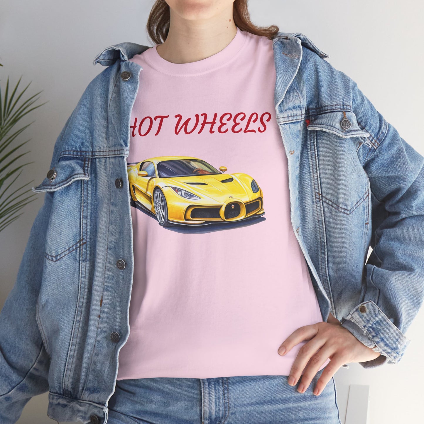 Princess Grace Hot Wheels Unisex Heavy Cotton Tee Perfect Gift for Car Enthusiasts