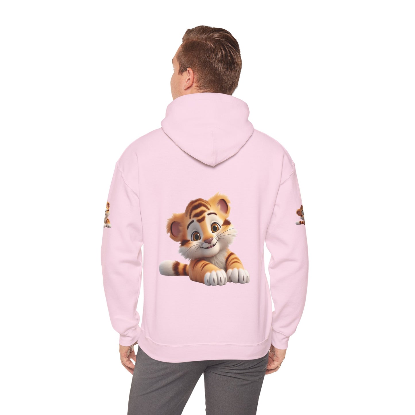 Princess Grace Survive Cute Tiger Survival Hooded Sweatshirt for Animal Lovers