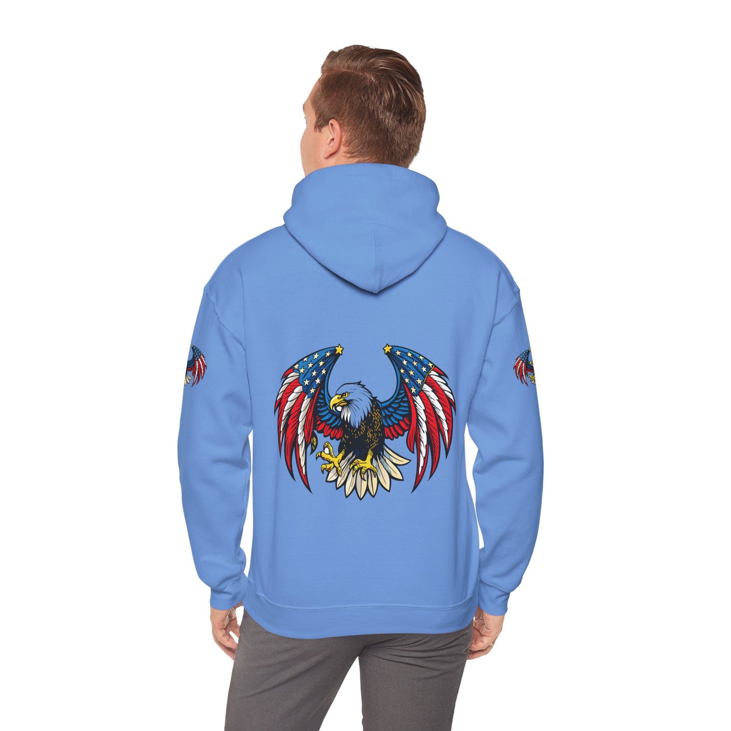 Princess Grace American Eagle Emblem Patriotic Unisex Hoodie