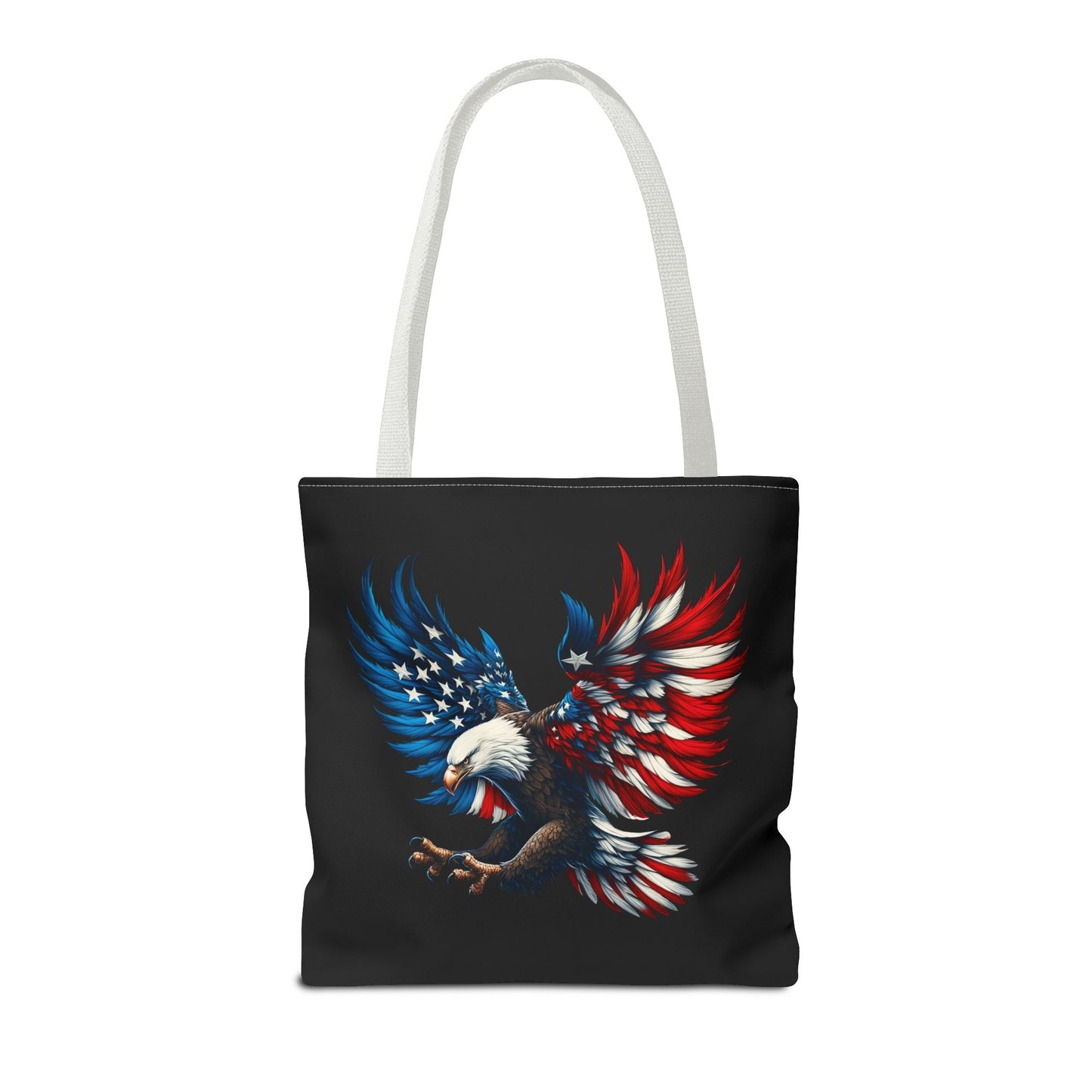 Princess Grace Patriotic Eagle Tote Bag Bold American Spirit Design
