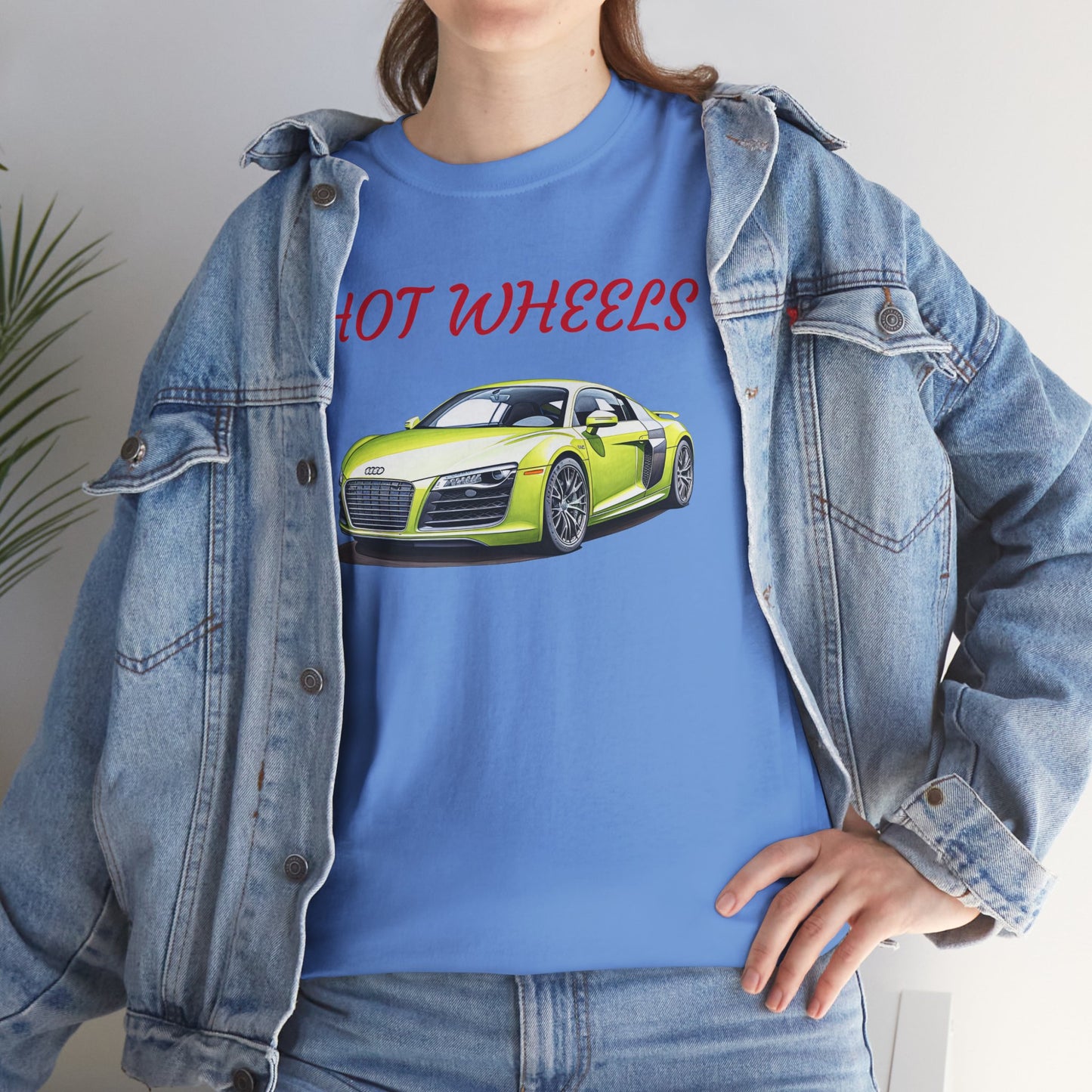 Princess Grace Cool Hot Wheels Unisex Heavy Cotton Tee Perfect for Car Enthusiasts