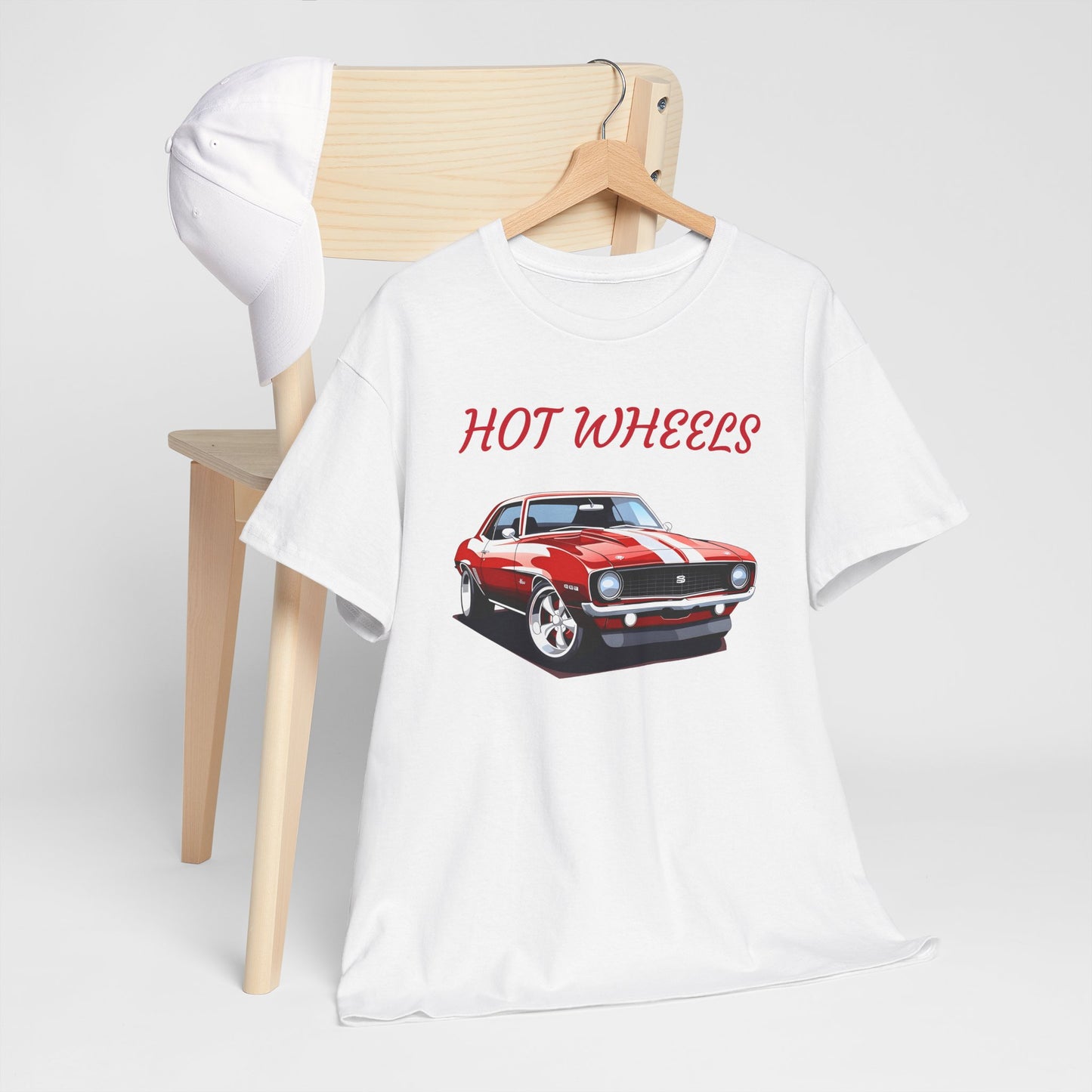 Princess Grace Hot Wheels Graphic Unisex Heavy Cotton Tee Perfect for Car Enthusiasts