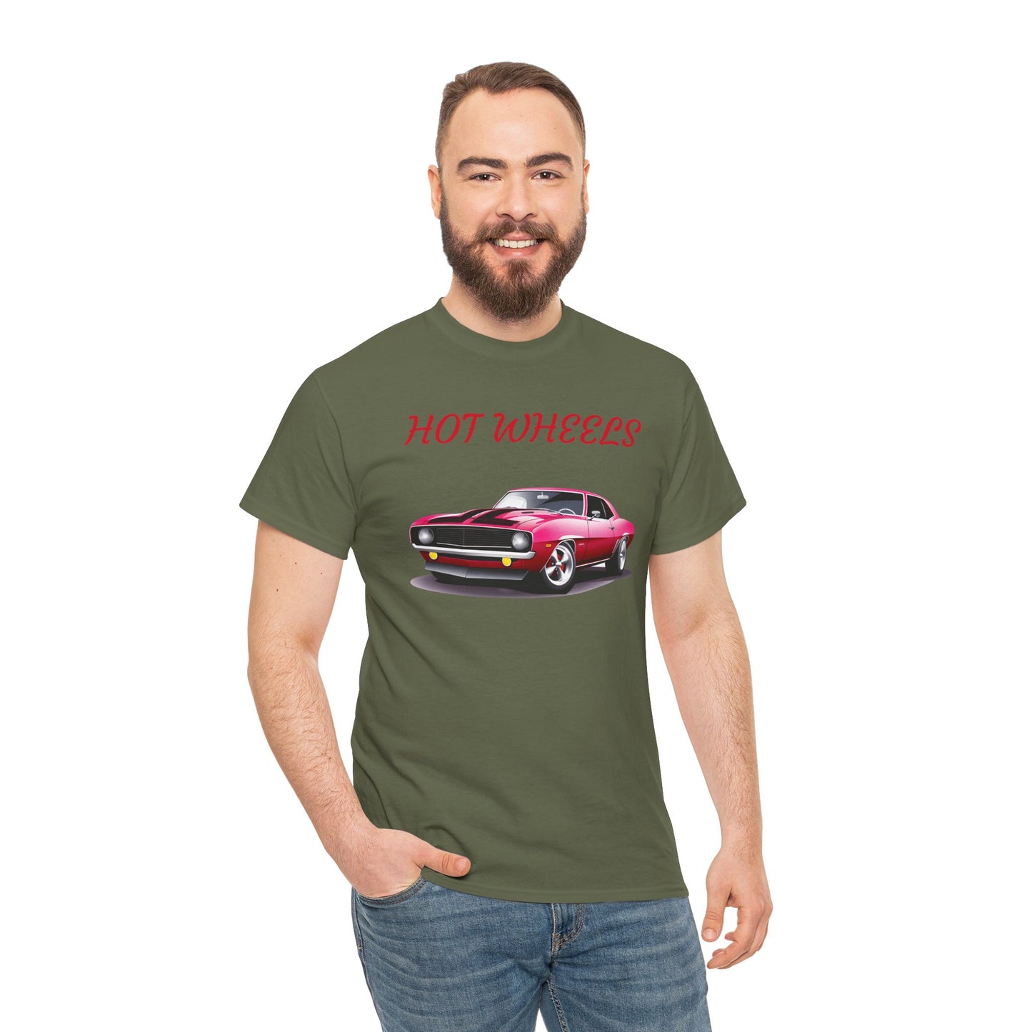 Princess Grace Retro Hot Wheels Unisex Heavy Cotton Tee