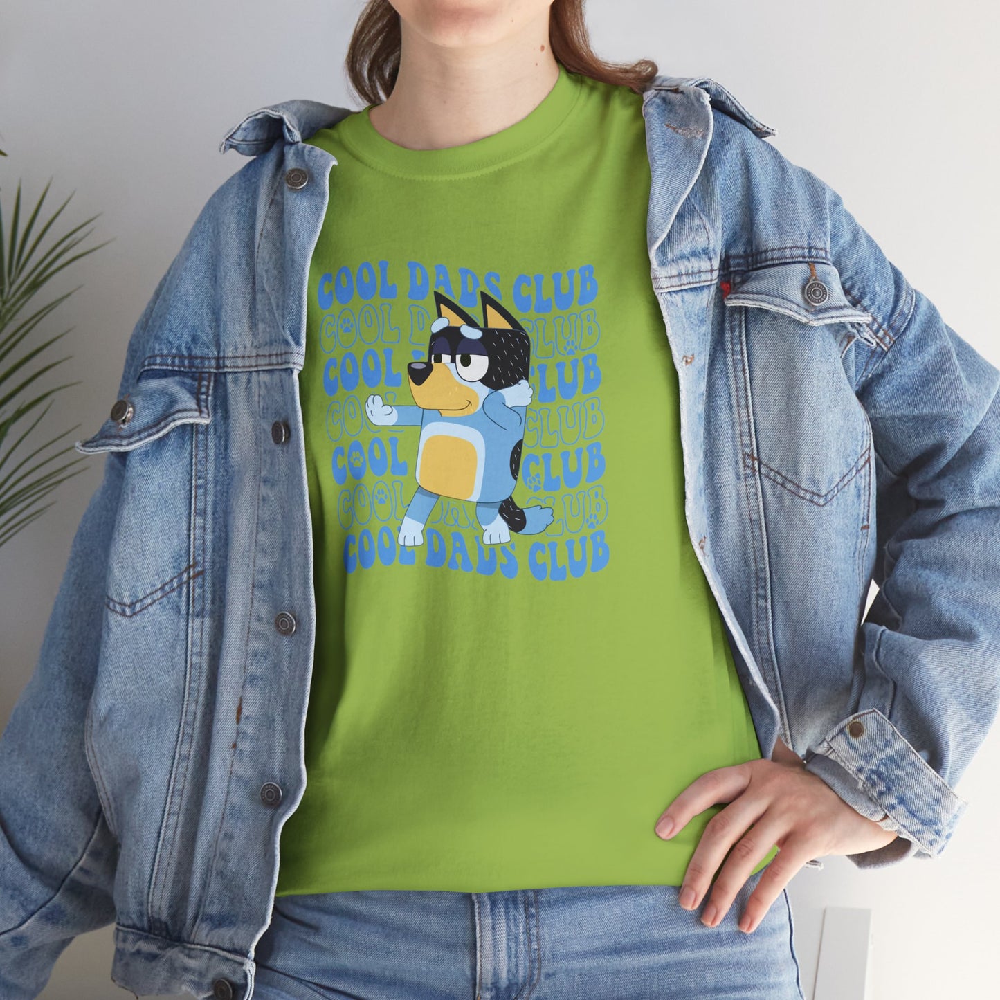 Princess Grace Bluey Cool Dads Club Unisex Heavy Cotton Tee