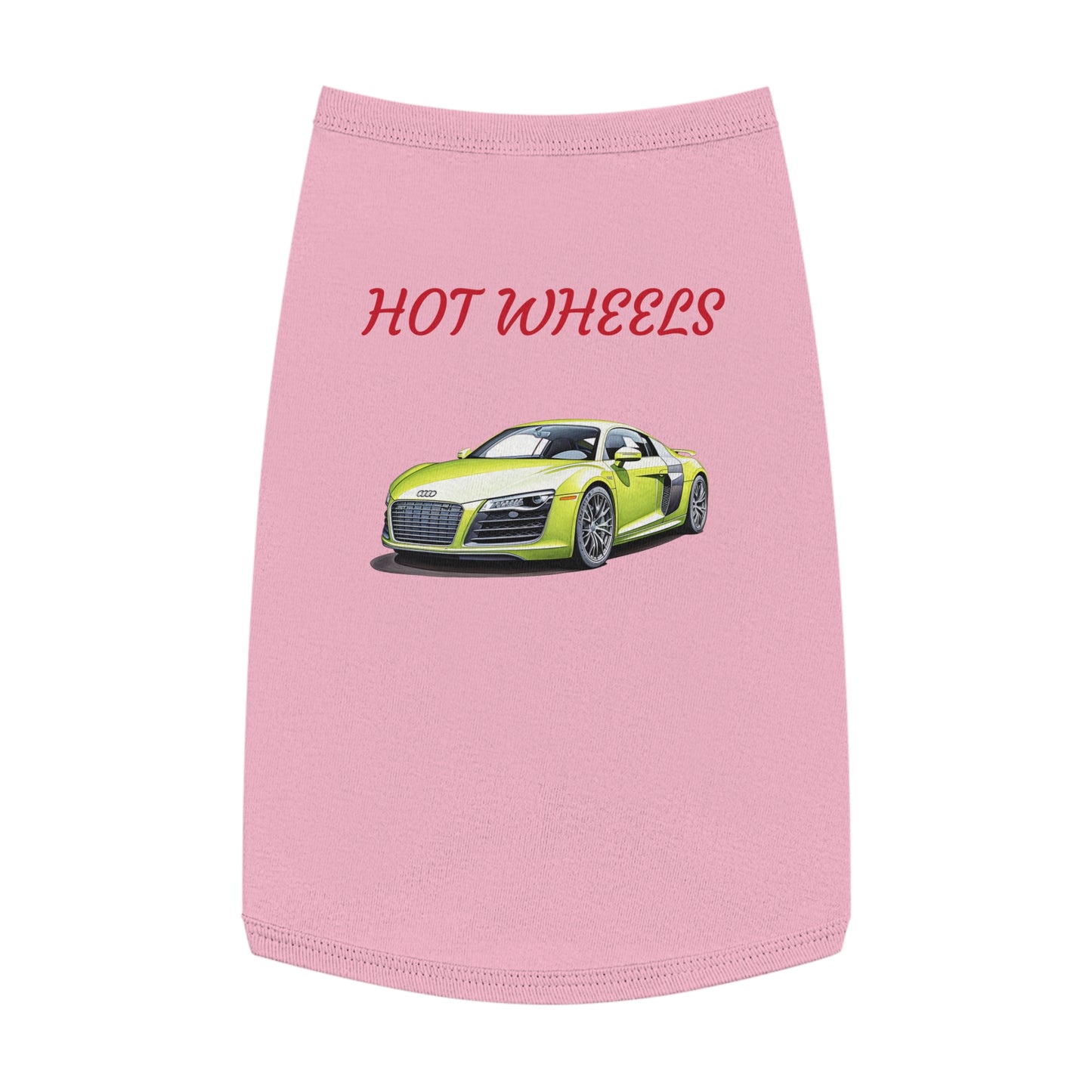 Princess Grace Hot Wheels Pet Tank Top Stylish Car Theme for Dog Lovers
