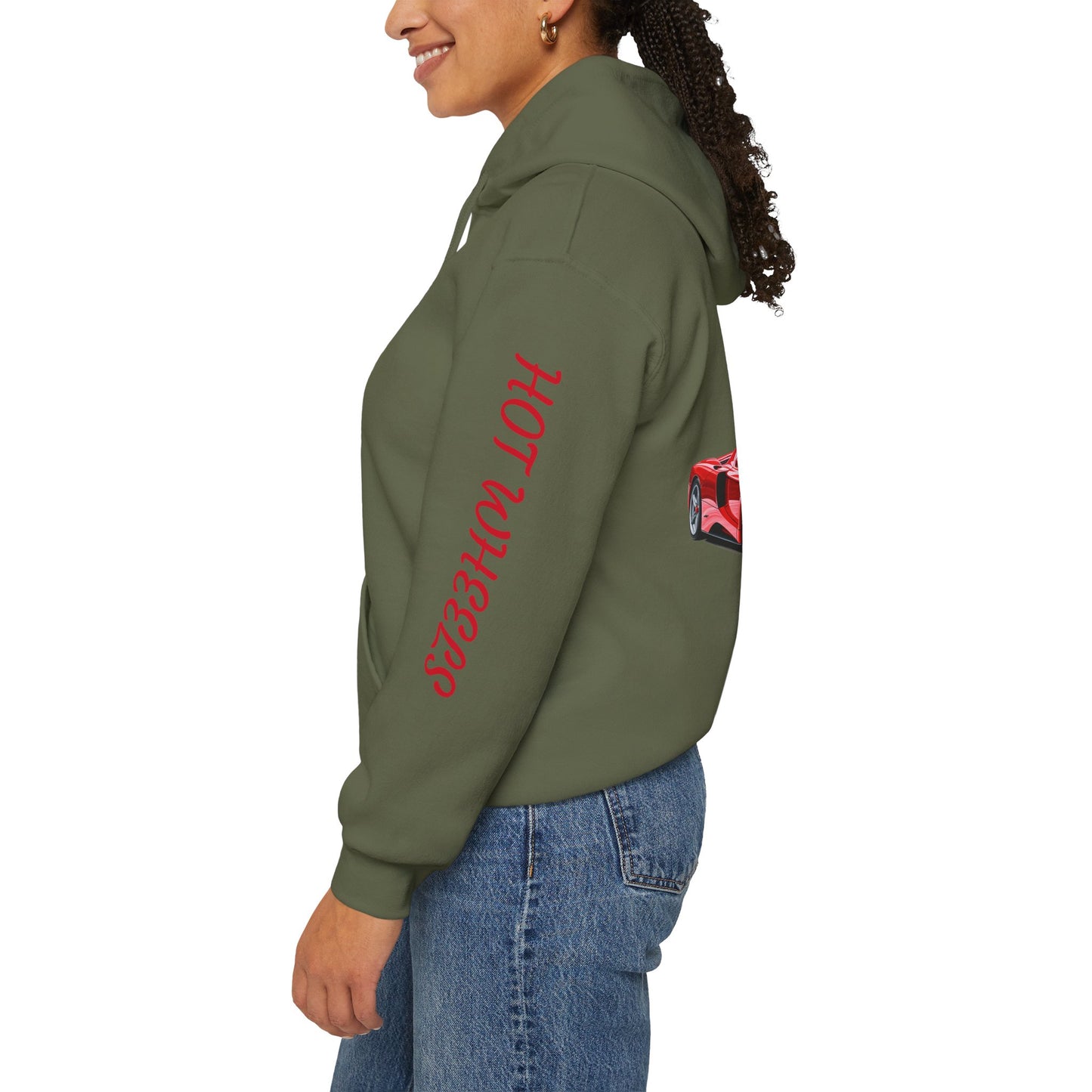 Princess Grace Hot Wheels Unisex Heavy Blend Hooded Sweatshirt Car Enthusiast Apparel