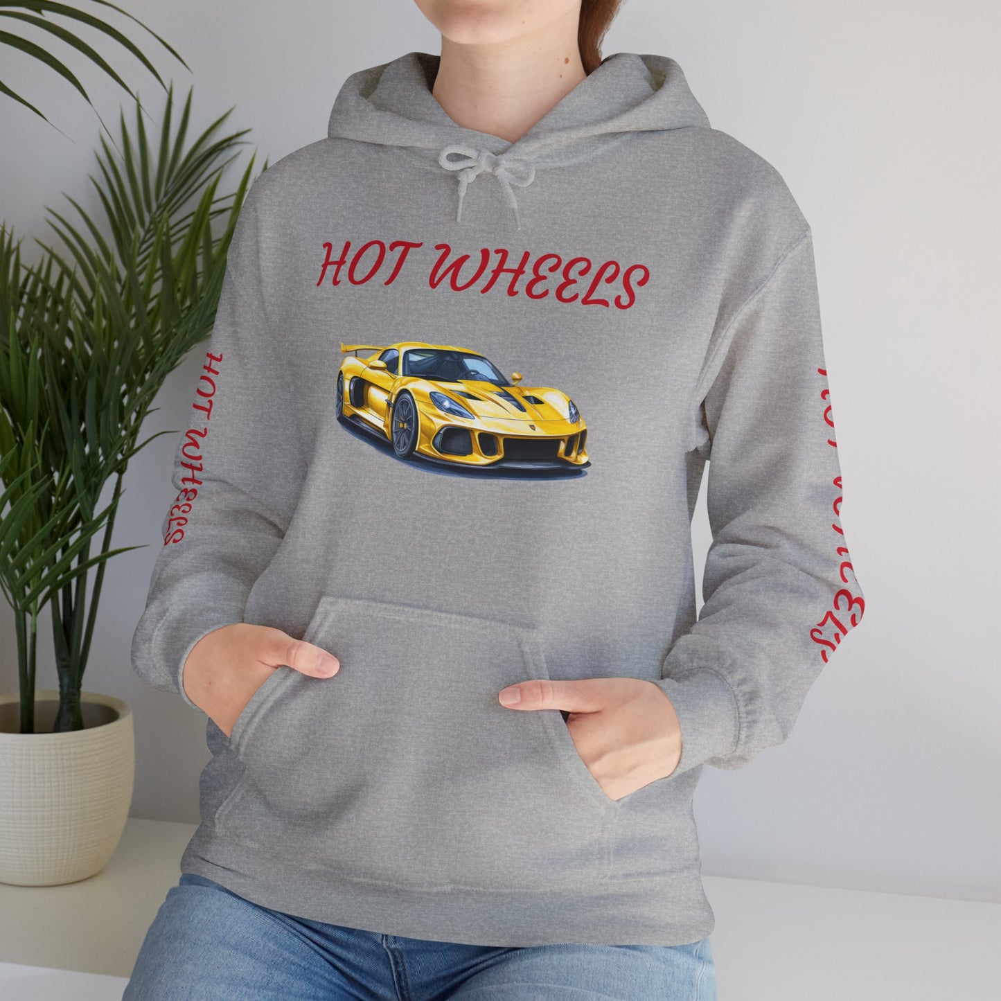 Princess Grace Hot Wheels Unisex Hoodie Cool Automotive Sweatshirt for Car Enthusiasts