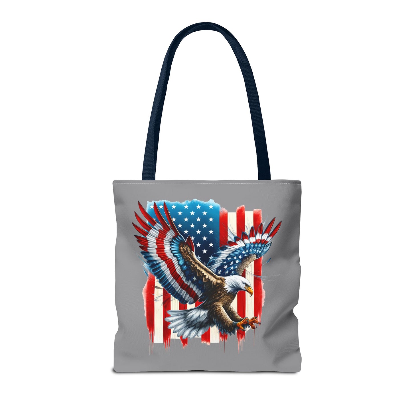 Princess Grace Patriotic Eagle Tote Bag American Flag Design