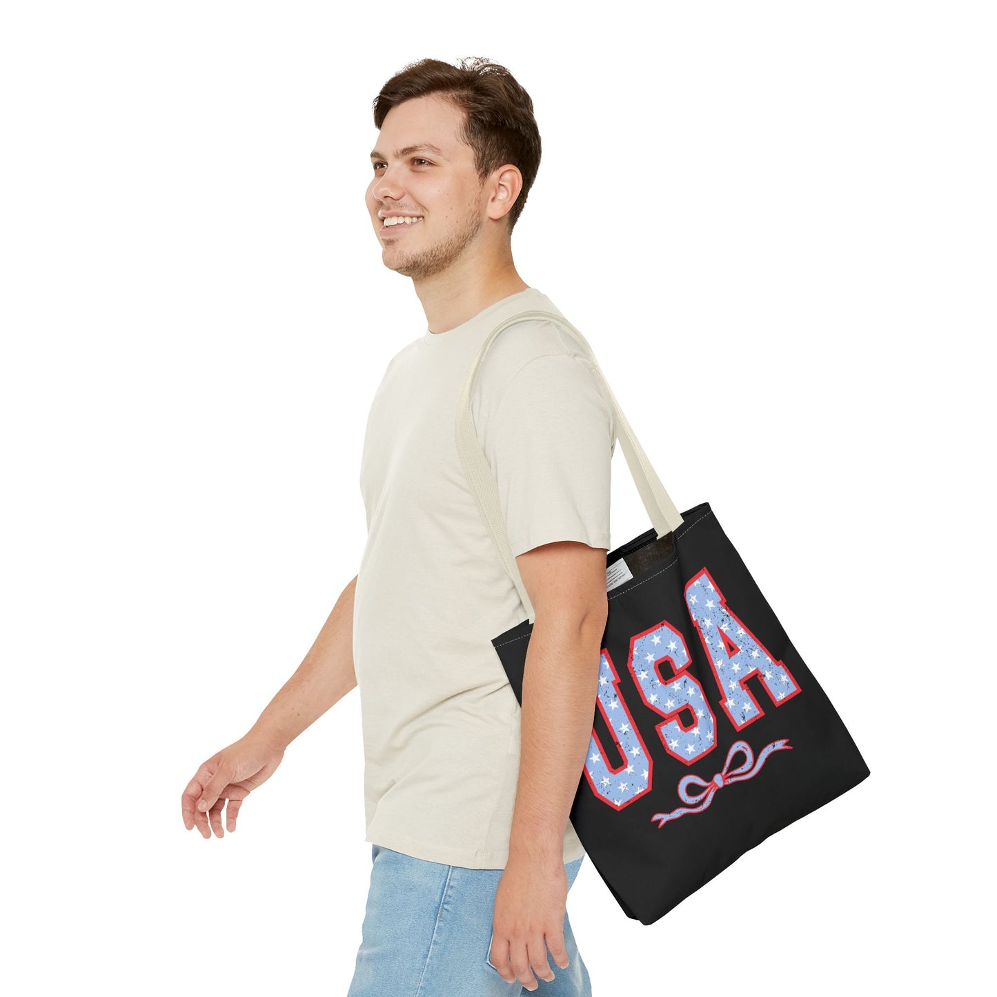 Princess Grace Patriotic USA Tote Bag Stylish & Versatile for Celebrations