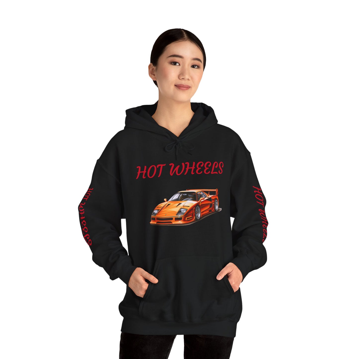 Princess Grace Hot Wheels Unisex Heavy Blend Hooded Sweatshirt Retro Racing Style