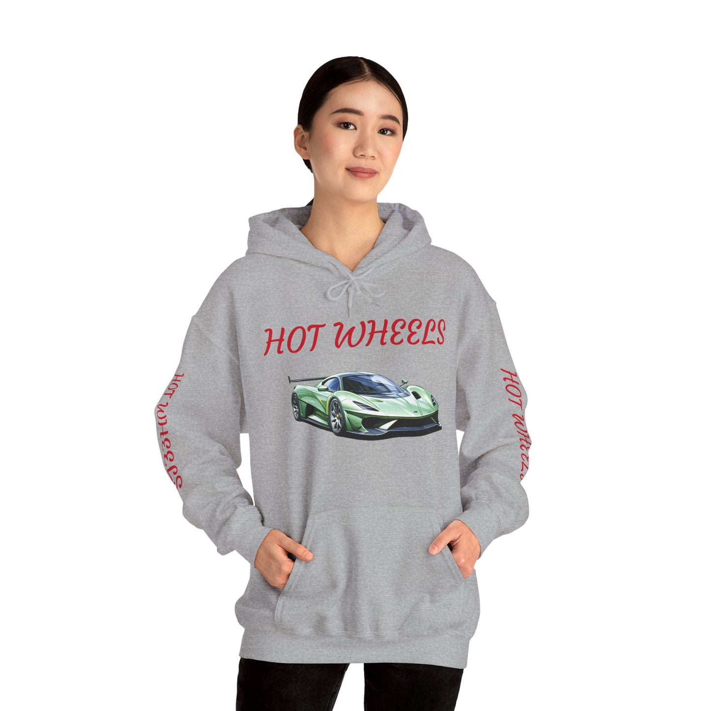 Princess Grace Hot Wheels Unisex Hooded Sweatshirt Sports Car Lovers Collection