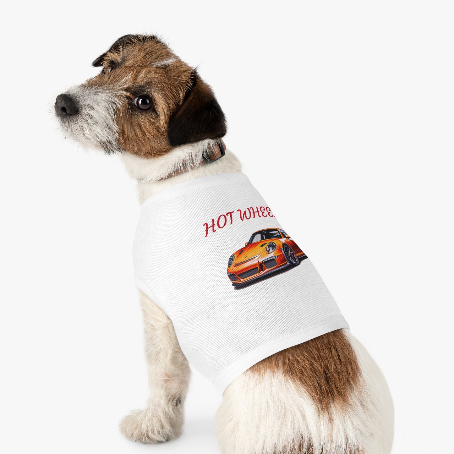 Princess Grace Hot Wheels Cool Car Pet Tank Top Design for Stylish Pets